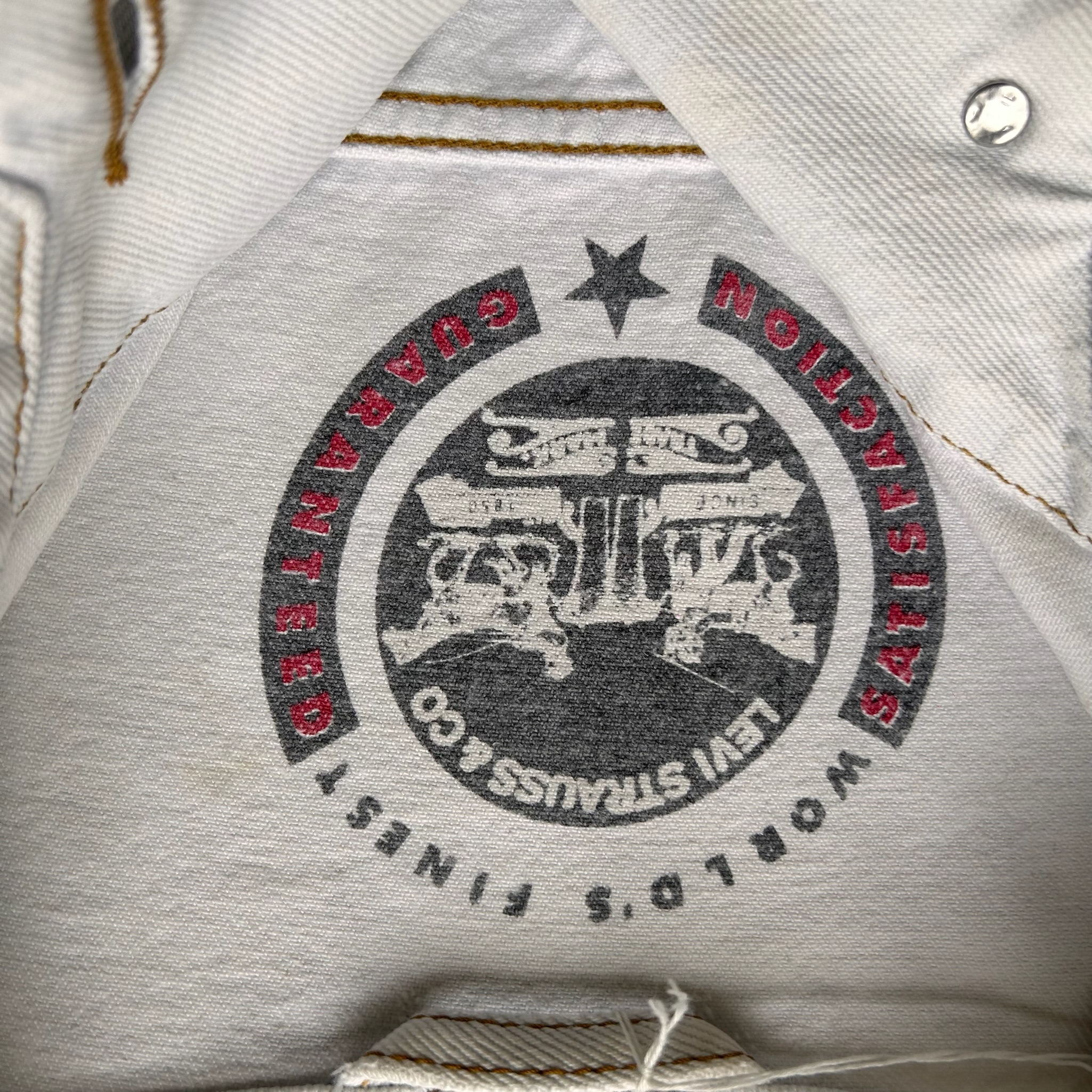 Levi's Orange Tab Boxy Denim Jacket (XL)