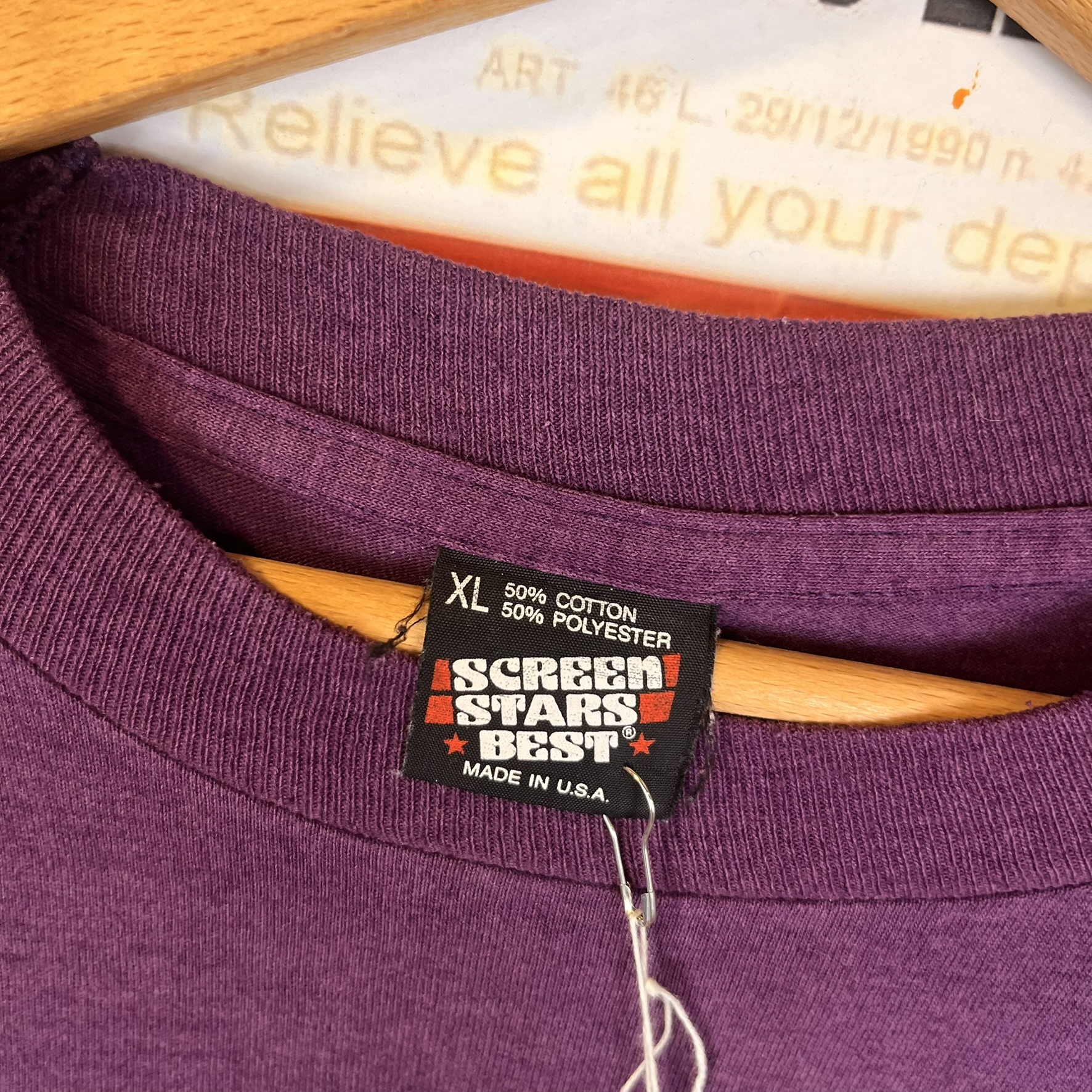 Vintage Single stitch Tee made in USA (XL)