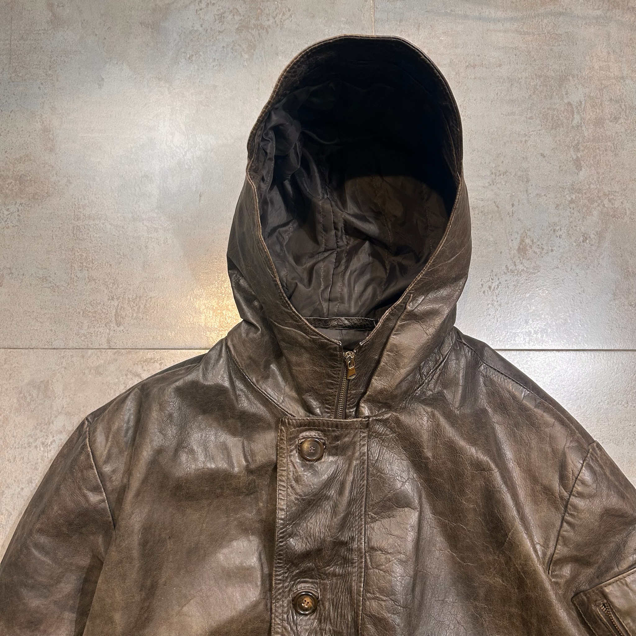 Vintage Leather Jacket (L)