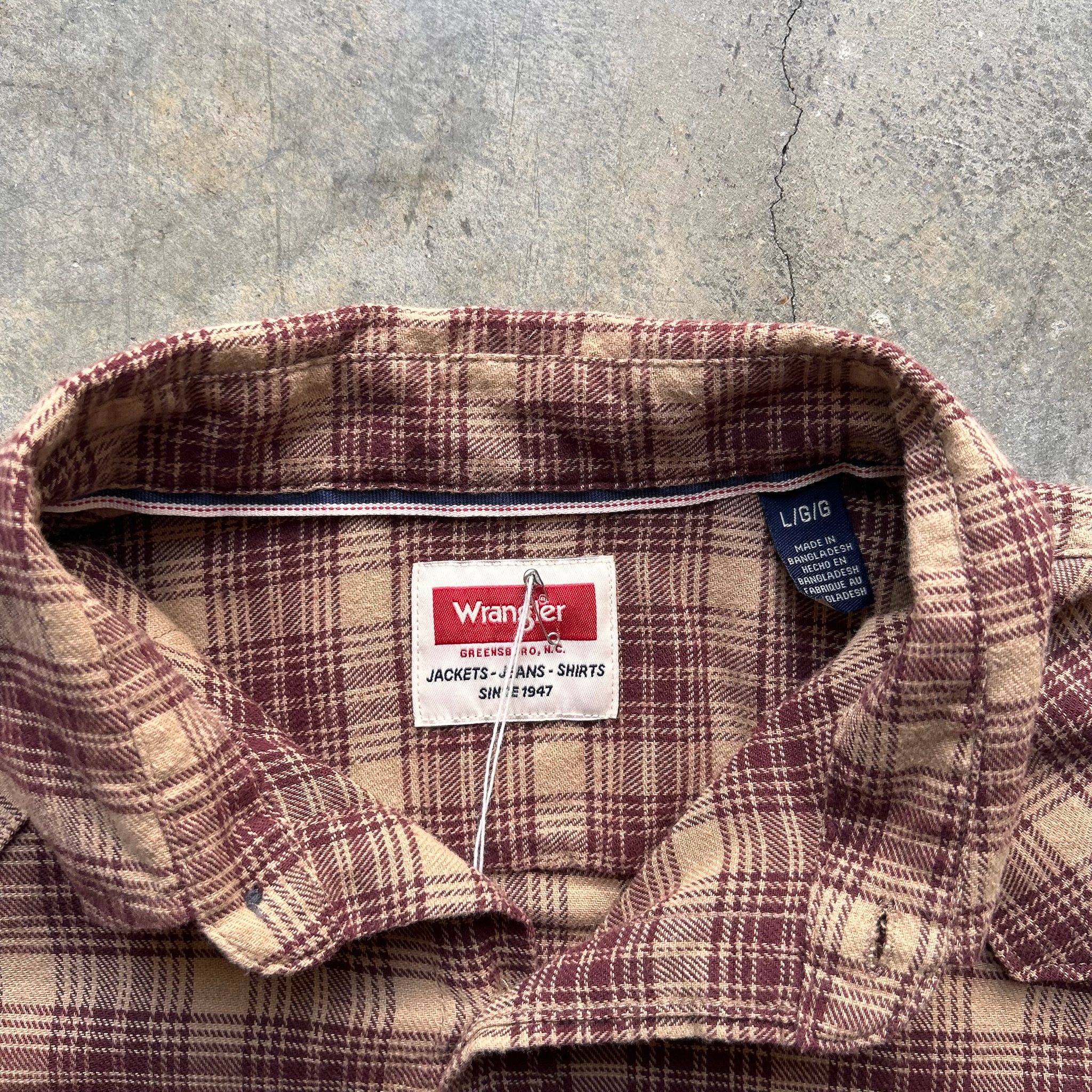 Wrangler Flanel Shirt (L)