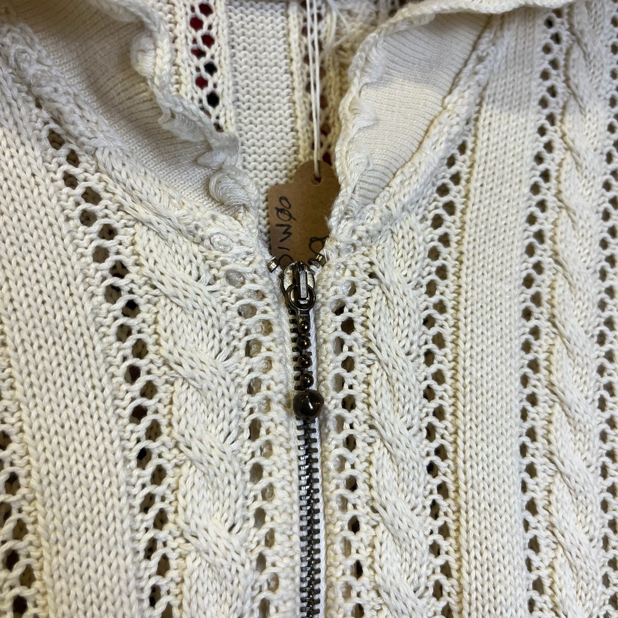 Vintage Zip Sweater made in Italy (One size)