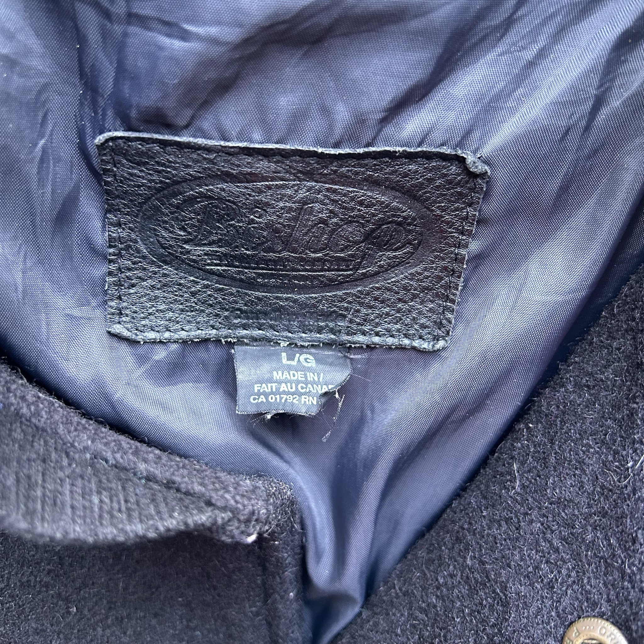 Vintage Boxy Varsity made in Canada (L)