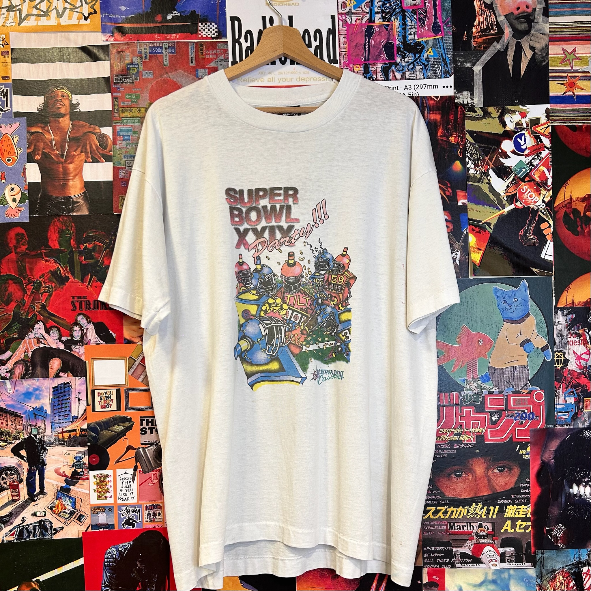 Vintage Graphic Tee made in USA (XL)