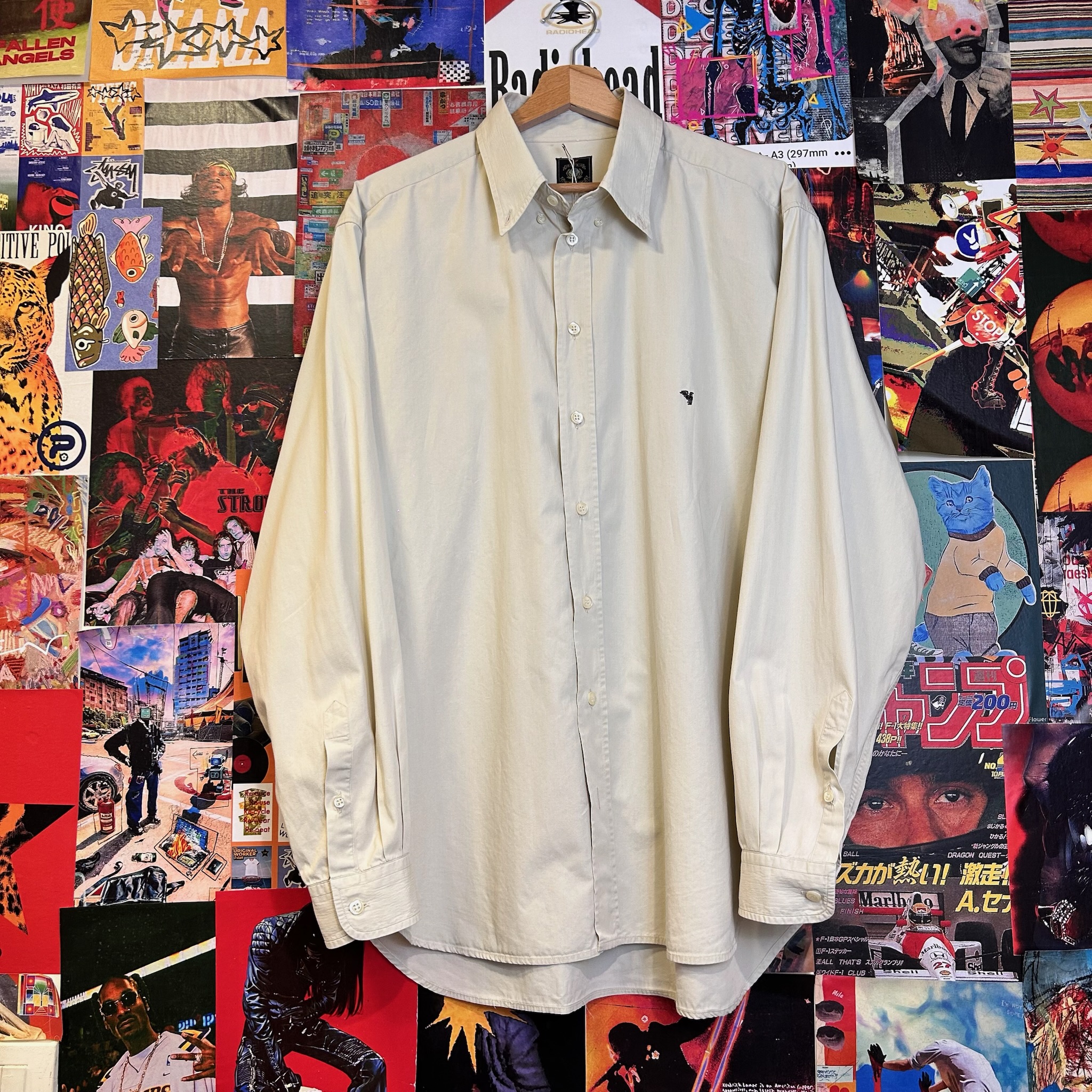 Vintage Armany Shirt (XL)
