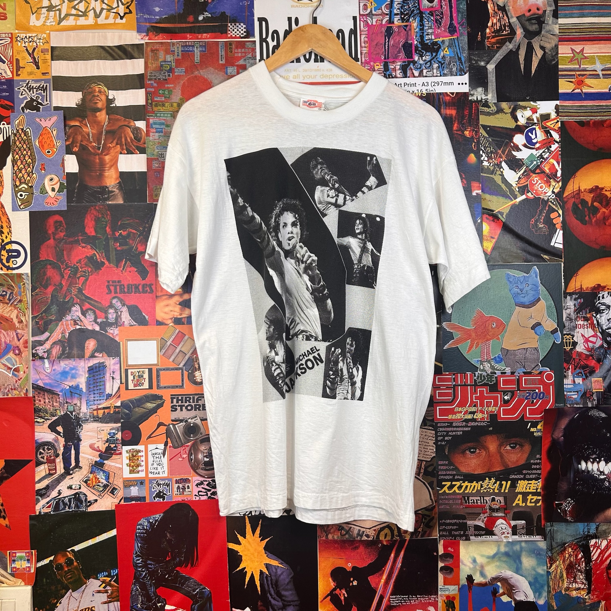 Vintage Micheal Jackson Single stitch Tee (M)