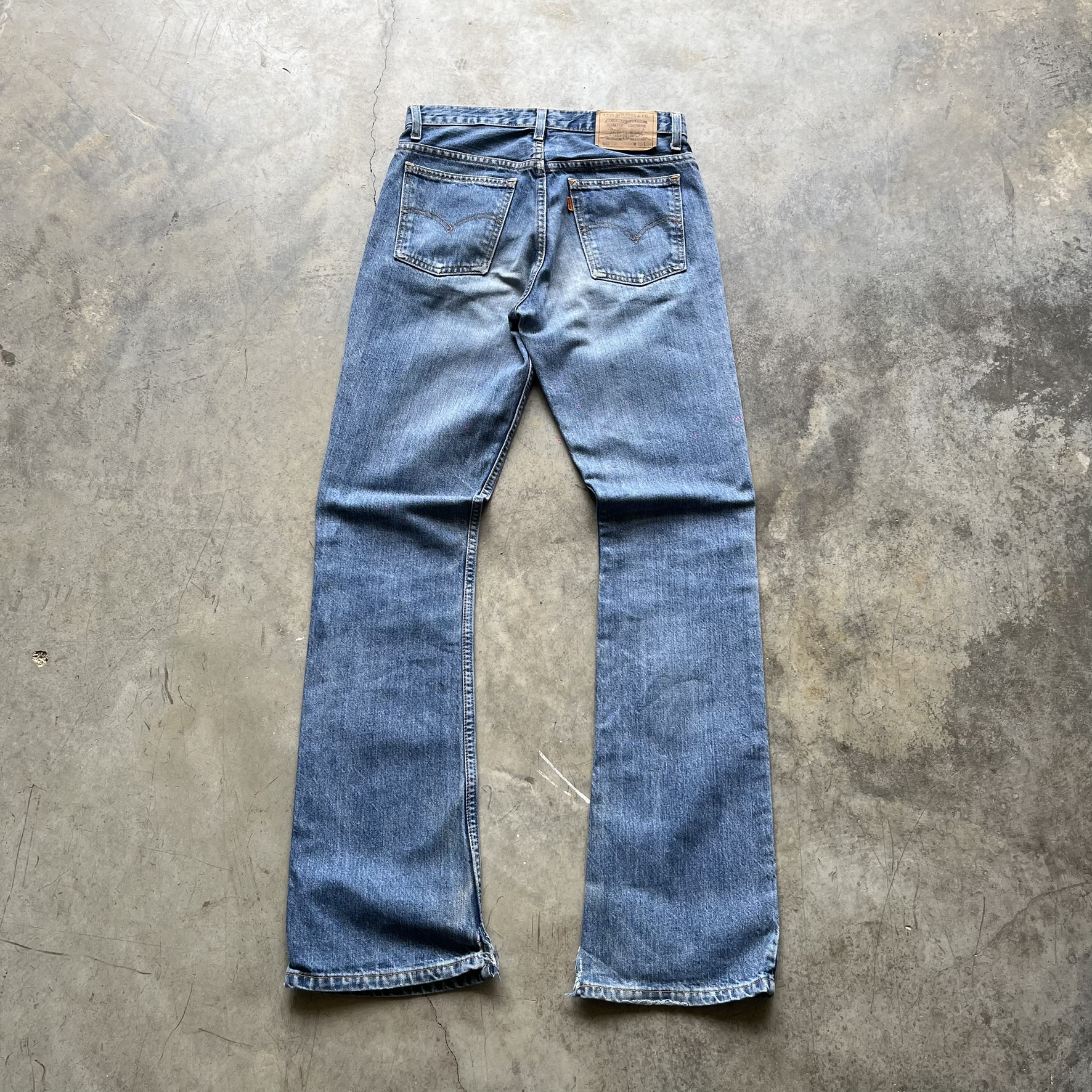 Levi's 645 C4 Bootcut Orange Tab (W29)
