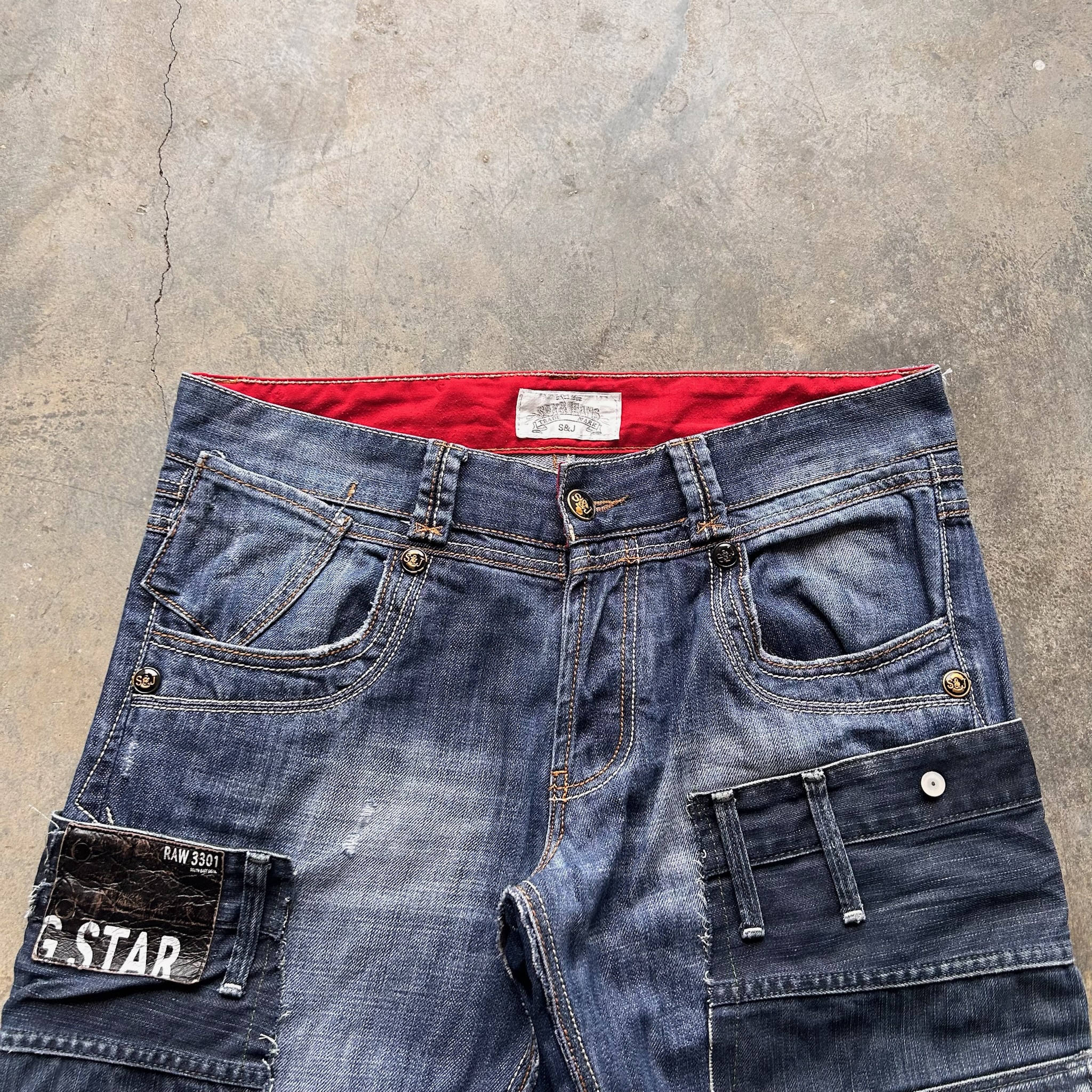 Vintage Reworked Jeans (W34)