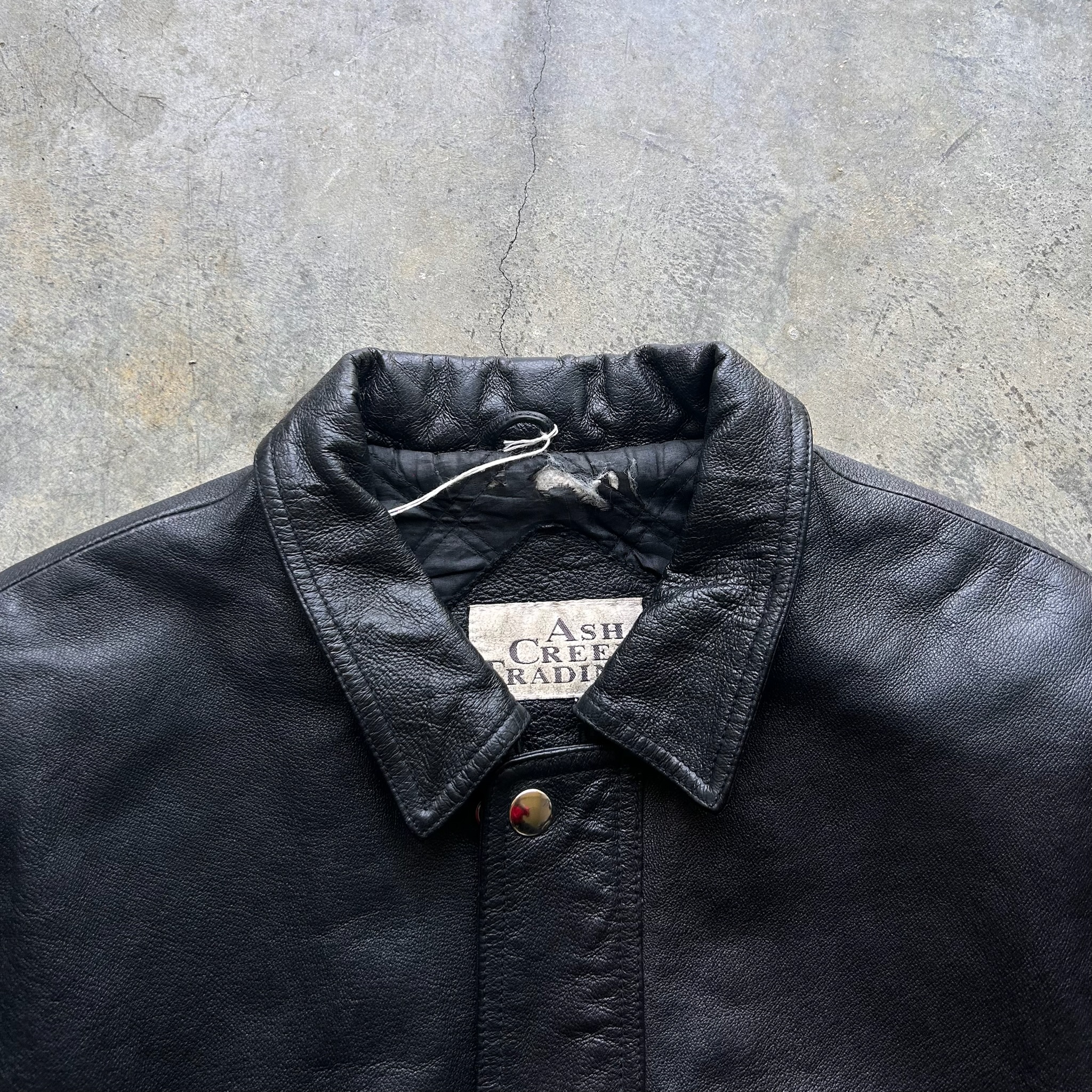 Vintage Leather Jacket (L)