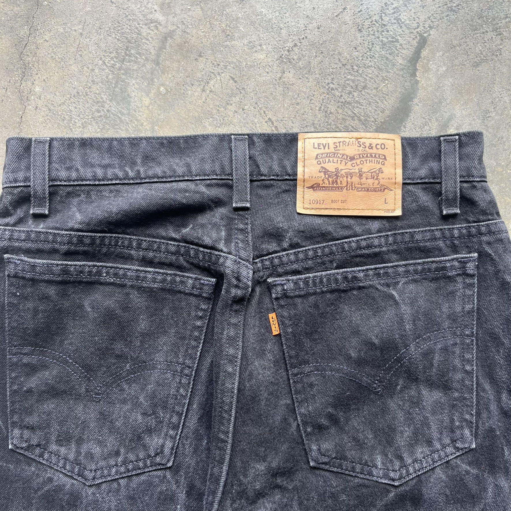 Levi's 10917 Bootcut Orange Tab made in USA (W30)
