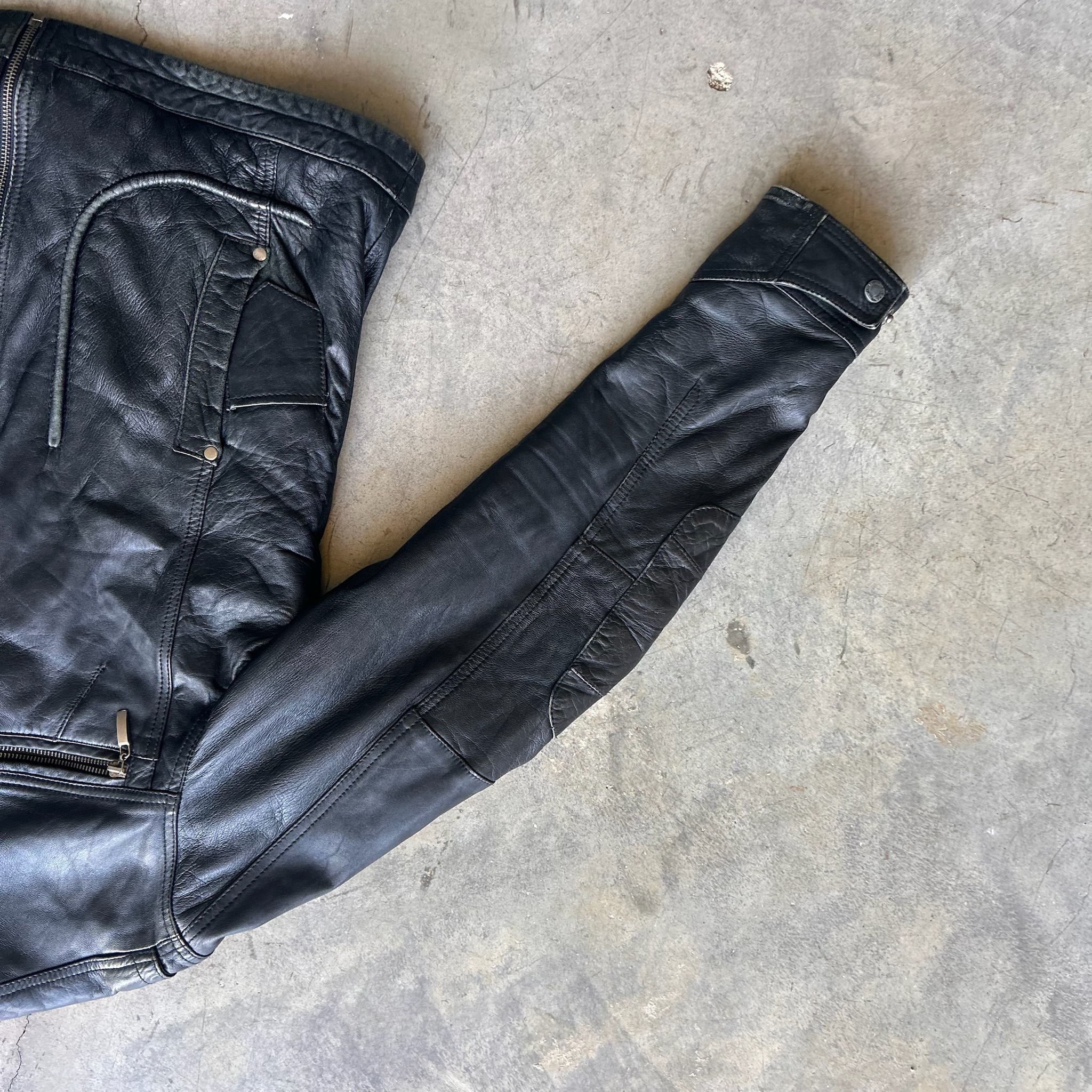 Von Dutch Leather Jacket (M)