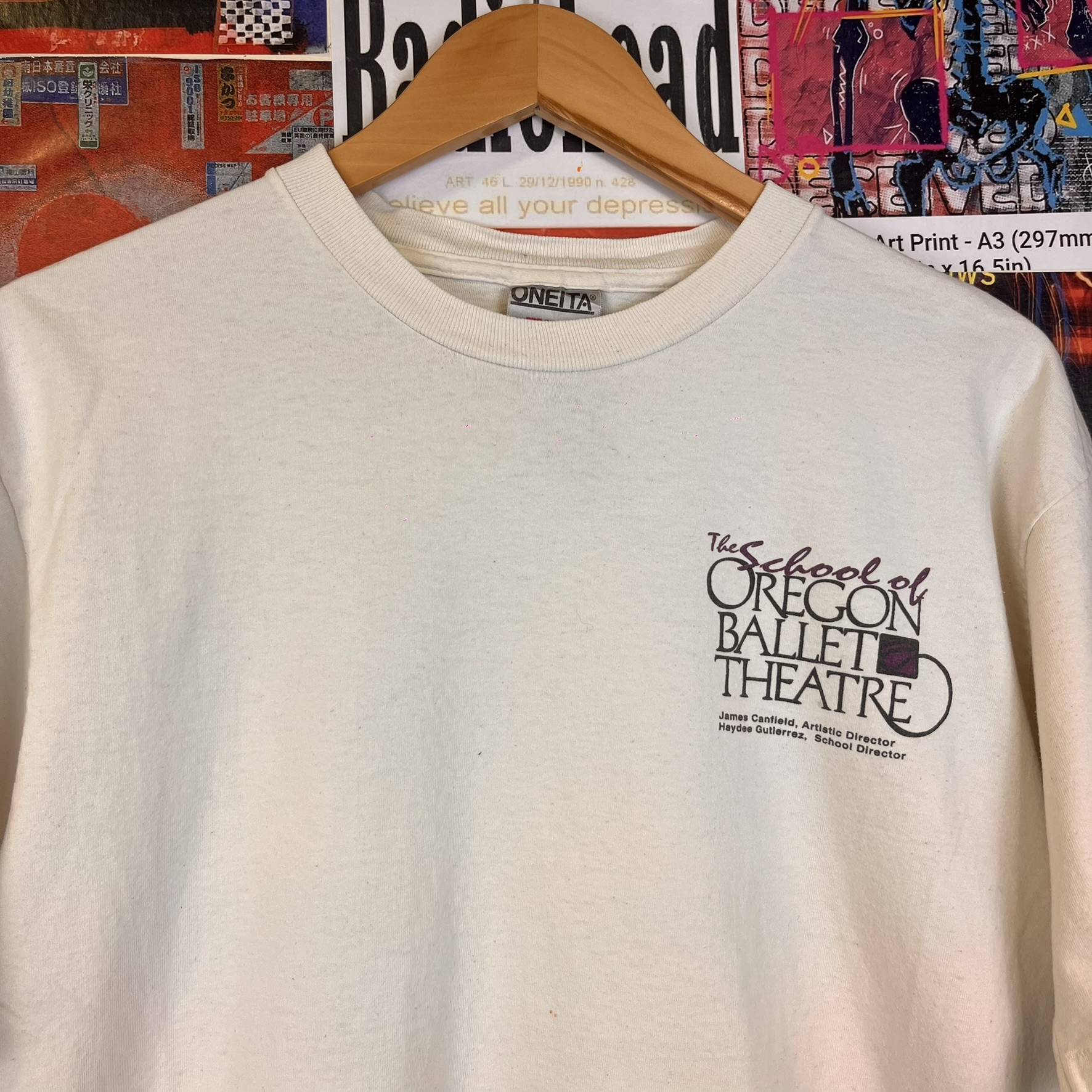 Vintage Single stitch Tee made in USA (L)