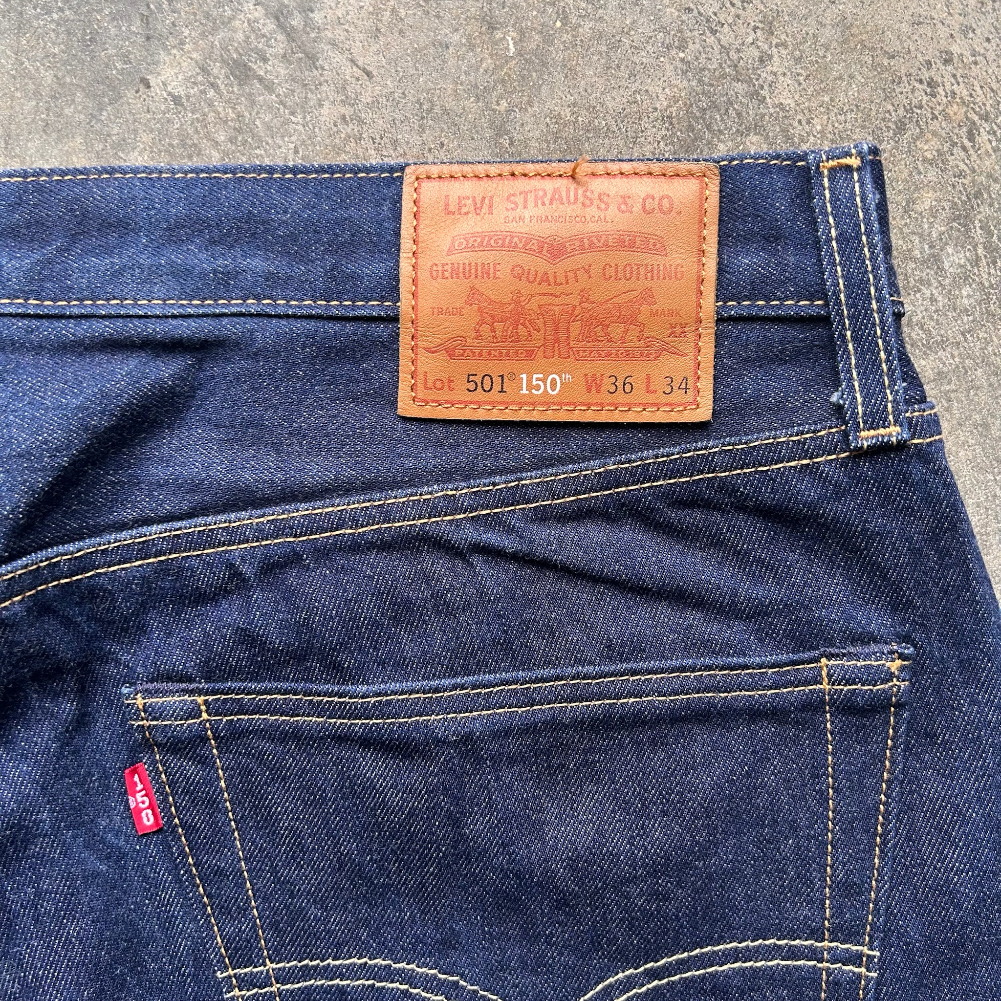 Levi's 501 150th anniversary Selvedge (W36)