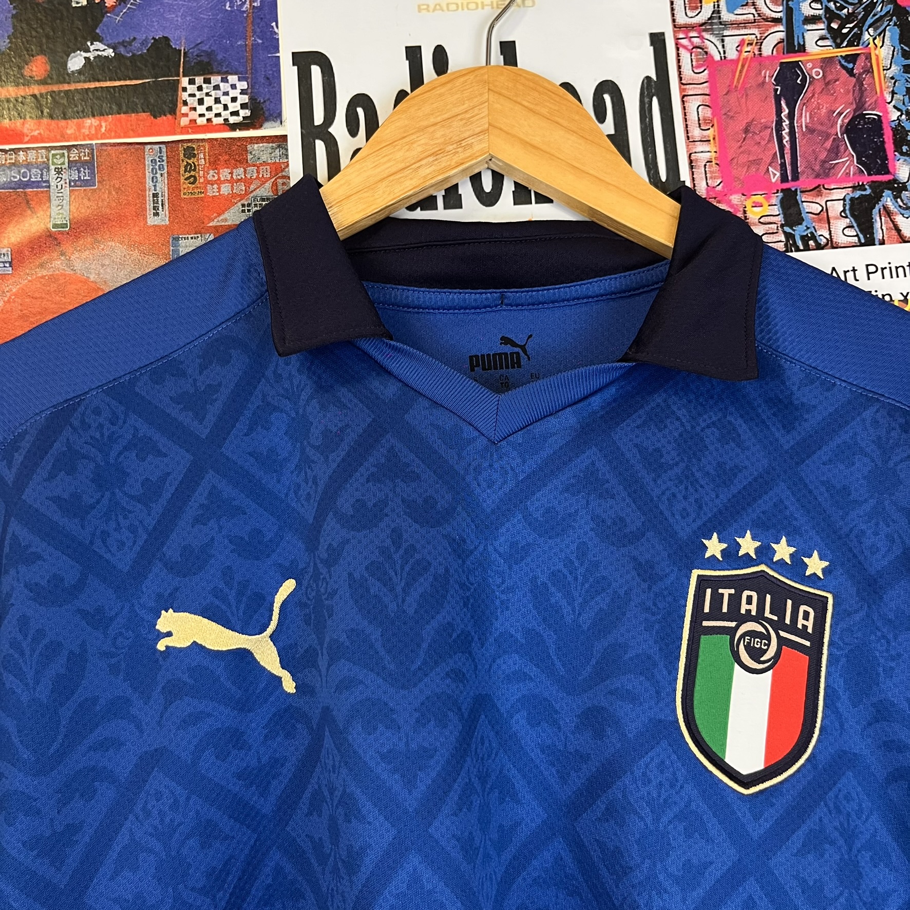 Vintage Italy Euro 2020 Tee (XL)