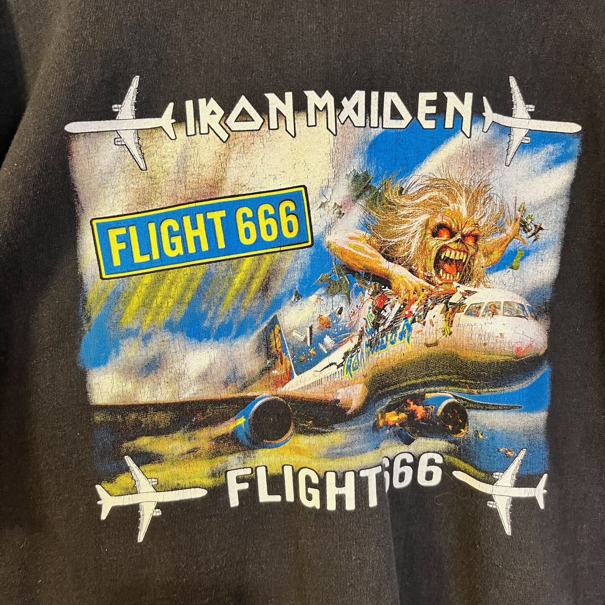 Vintage Iron Maiden Graphic Tee (L)