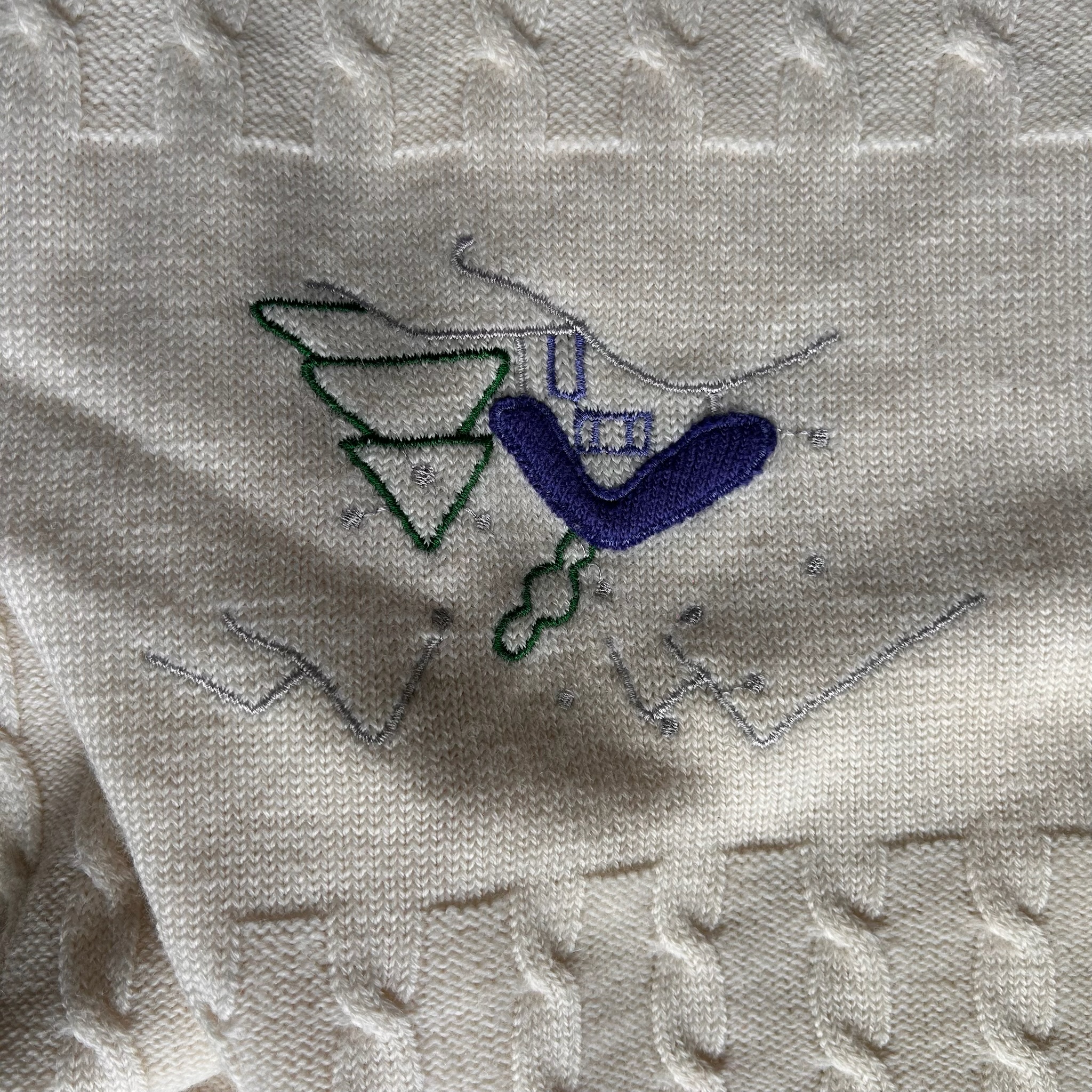 Vintage Boxy Sweater made in Italy (M)