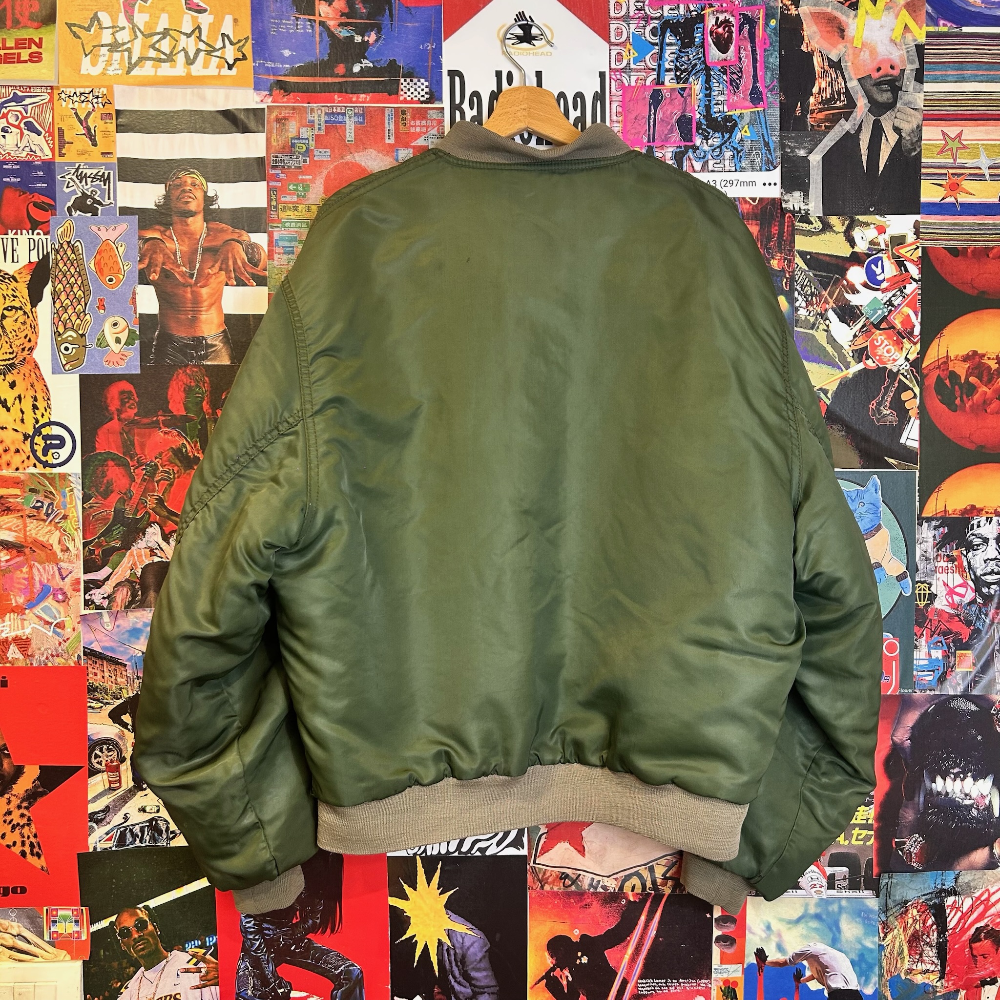 Vintage MA-1 Military Jacket (L)