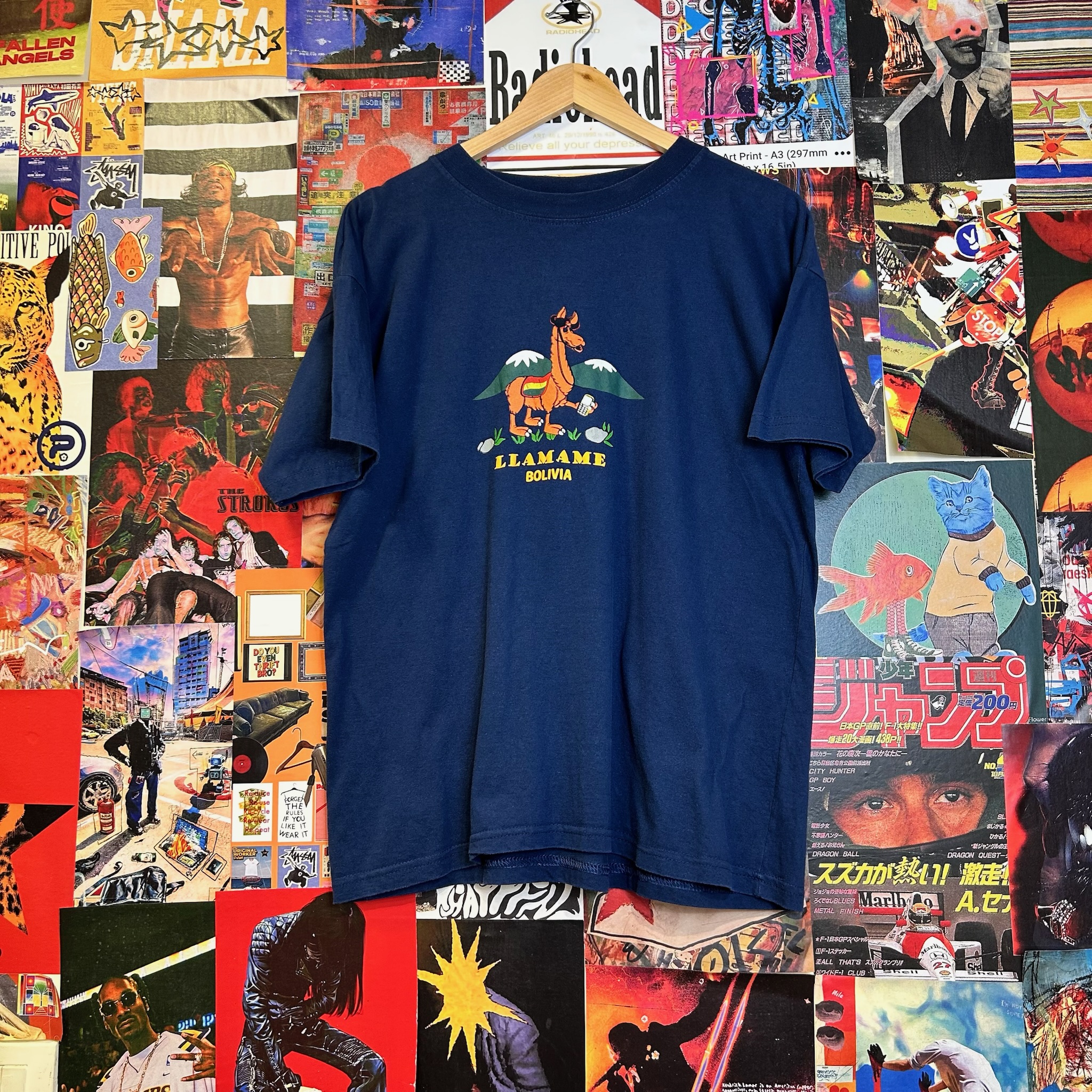 Vintage Graphic Tee (S)