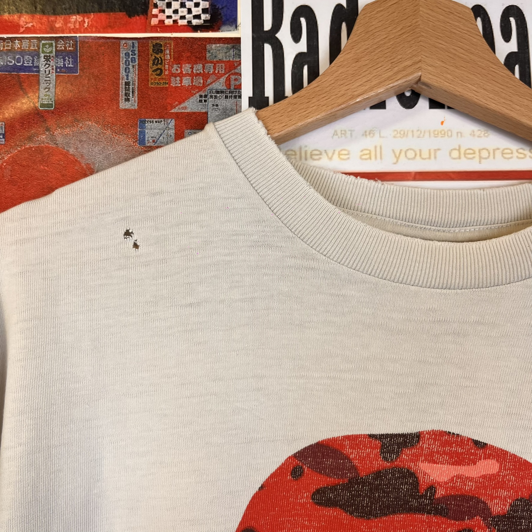 Vintage Bape Single stitch Tee made in JAPAN (L)