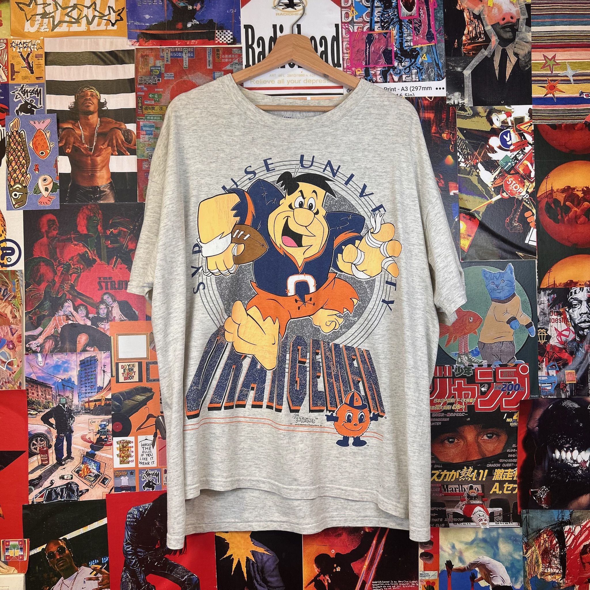 Vintage Flinestones Single stitch Tee made in USA (XL)