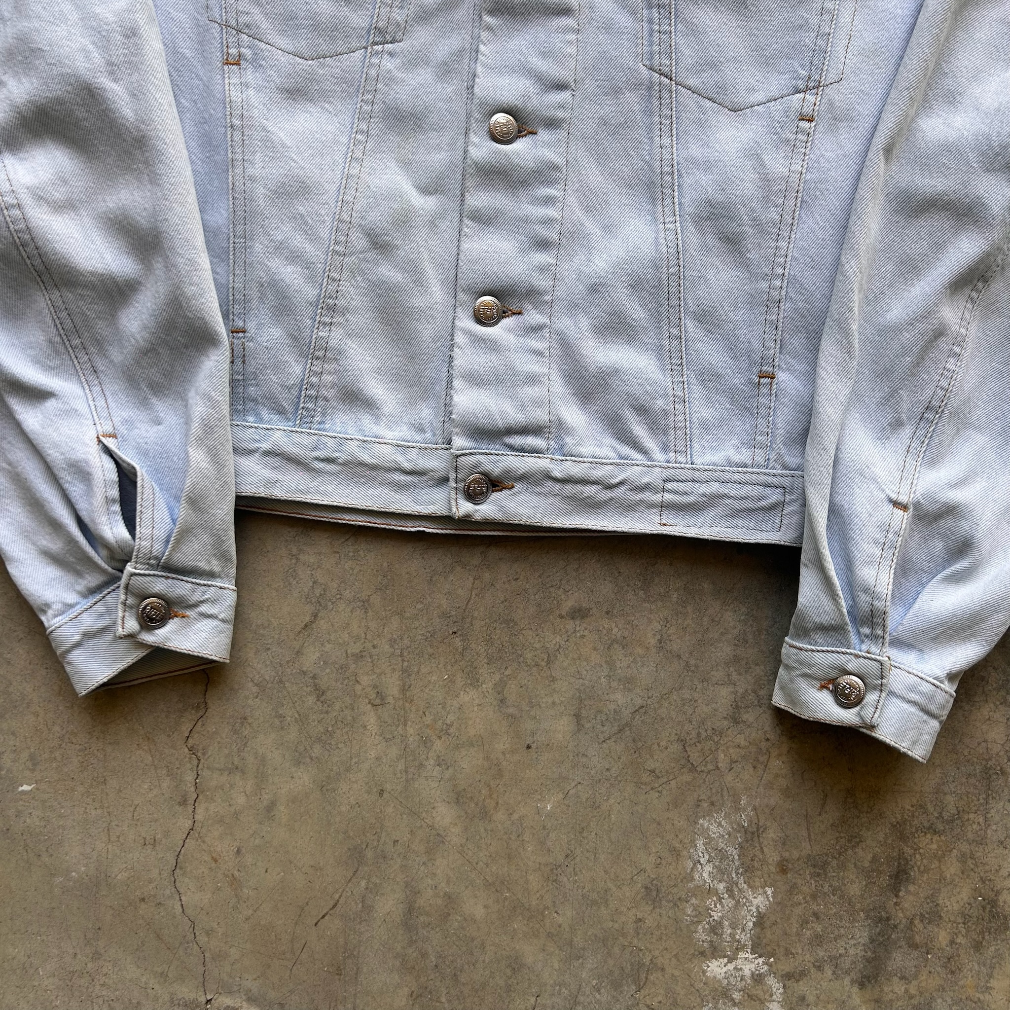 Rifle Denim Jacket made in Italy (M)