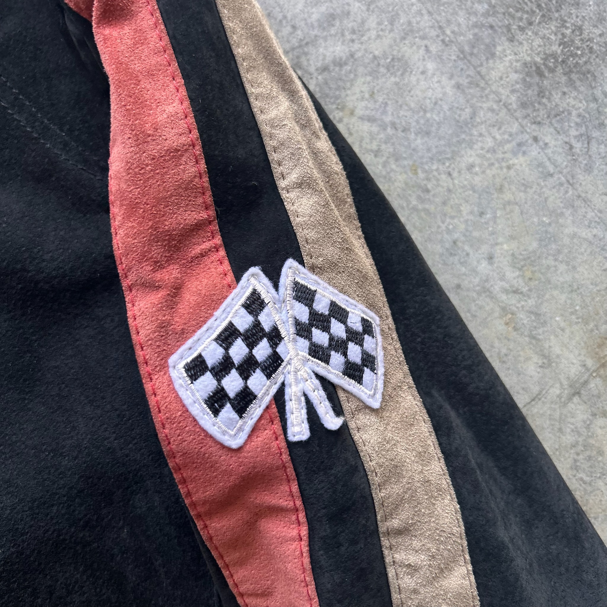 Biker Leather Jacket (L)