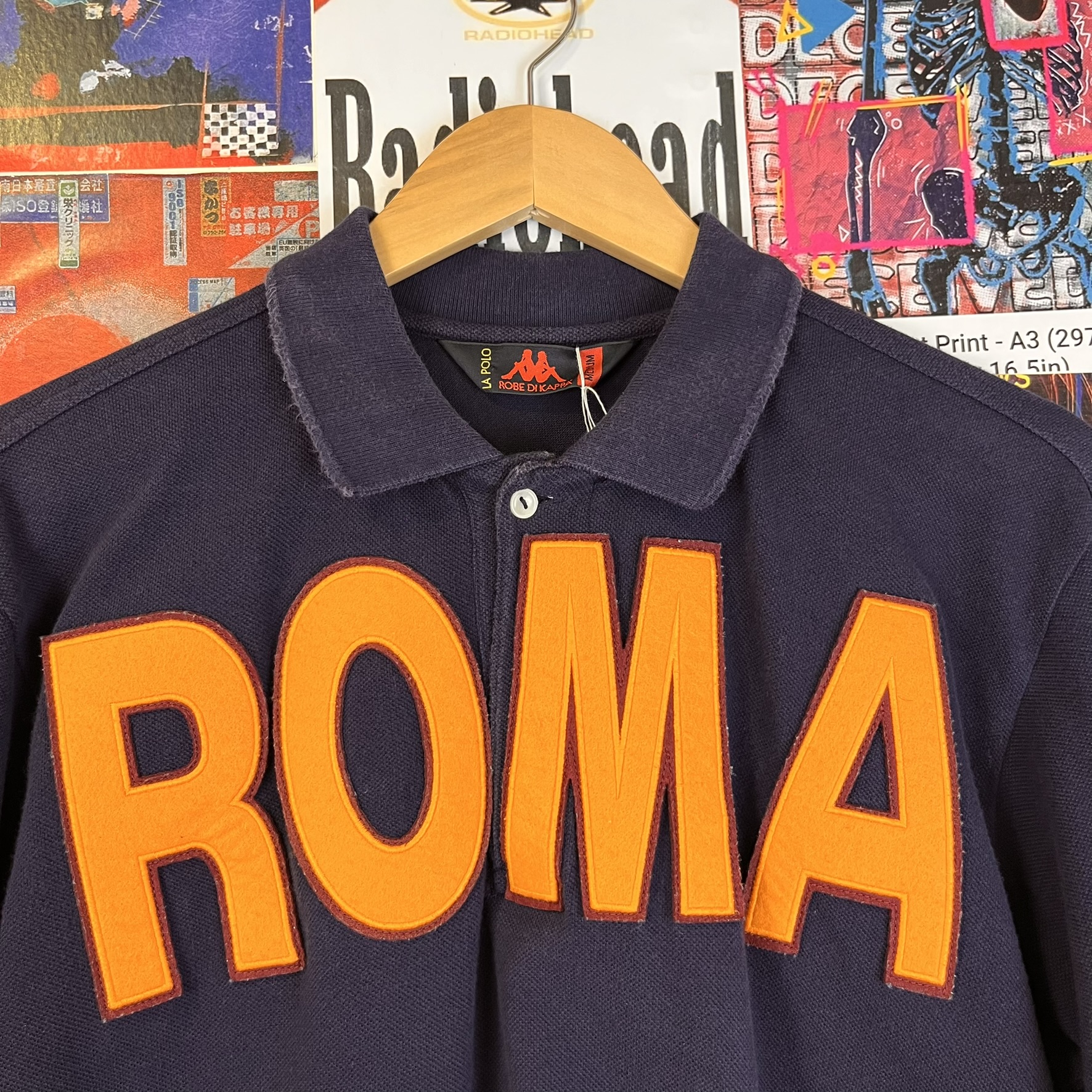 Vintage AS Roma Polo (M)