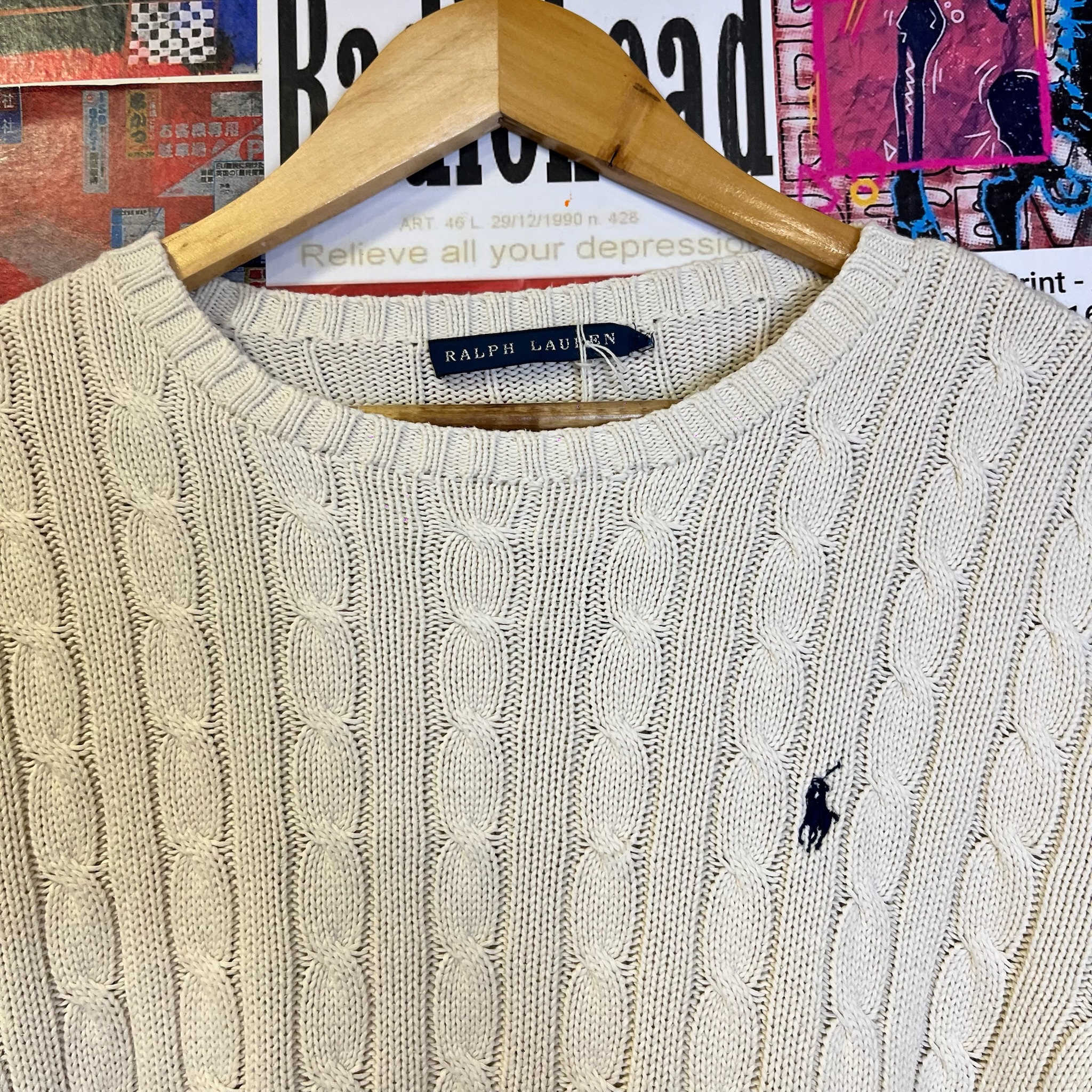 Vintage Raplh Lauren Sweater (M)