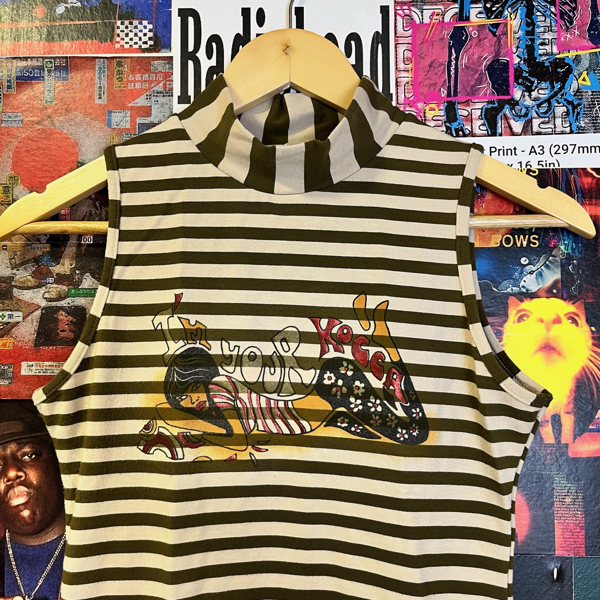 Vintage Y2K Tank-Top made in Italy (One size)