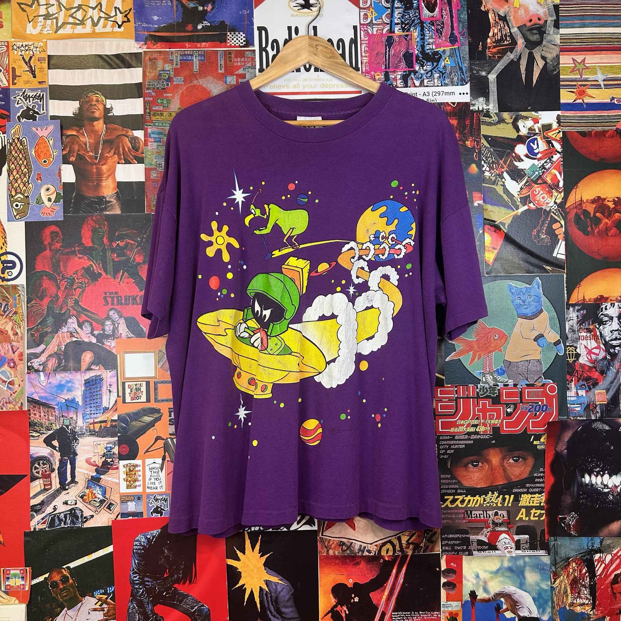 Vintage Looney Tunes Single sticth Tee made in USA (XL)
