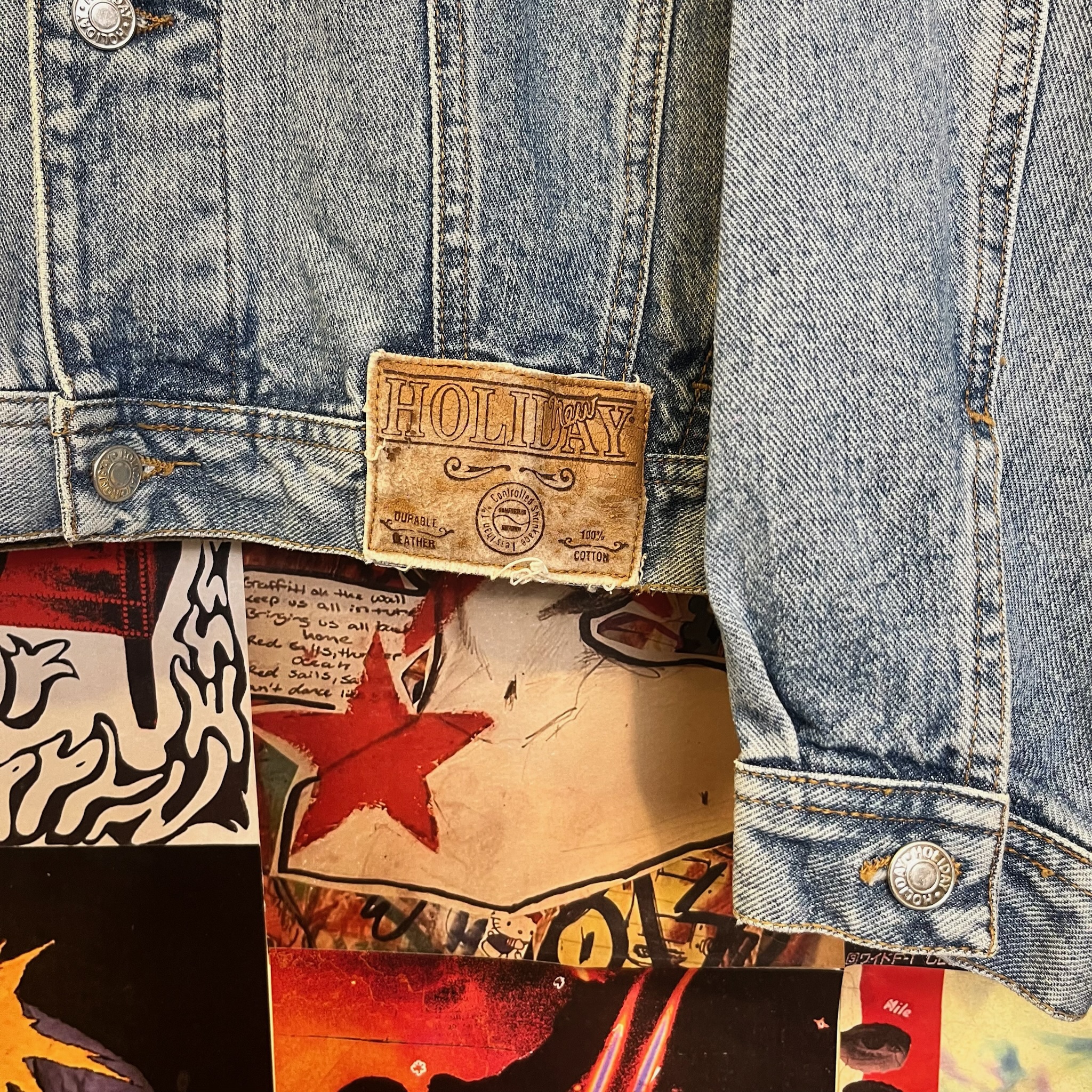 Vintage Denim Jacket Boxy fit (M)