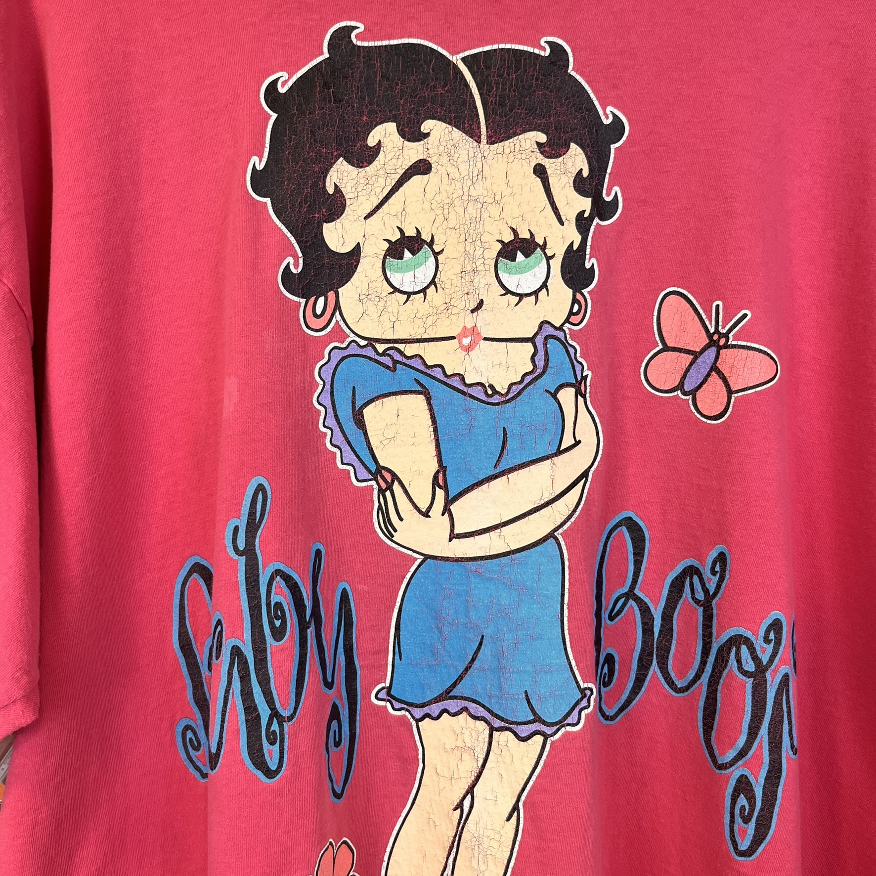 Vintage Betty Bop Single stitch Tee made in USA (XXL)