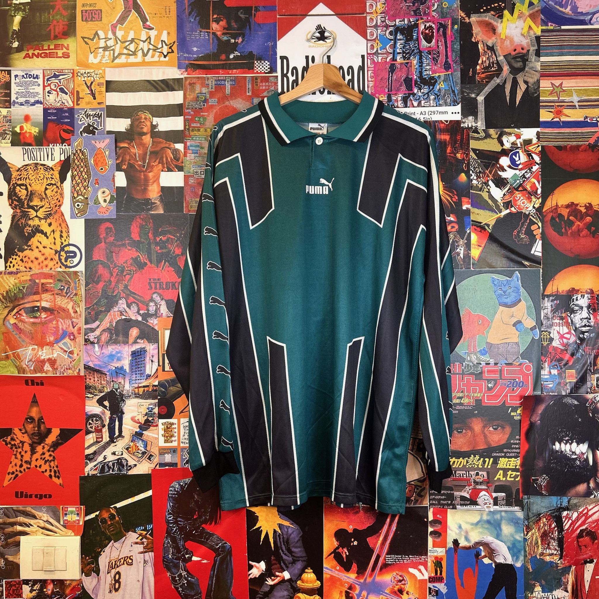 Vintage Puma '90s Goalkeeper Long-sleeve (XXL)
