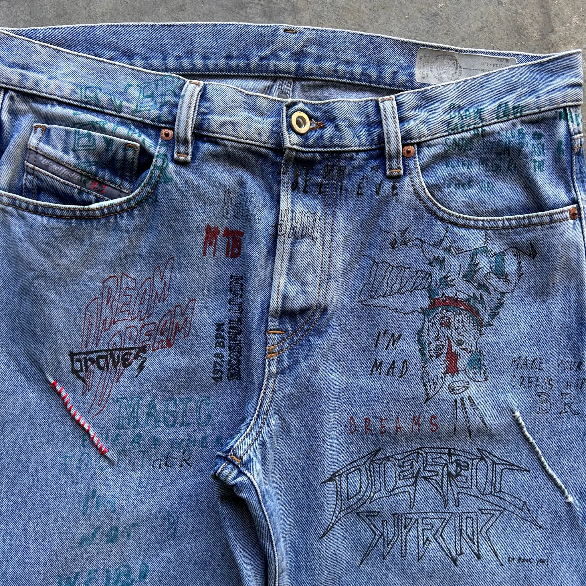 Diesel Custom Jeans (W34)