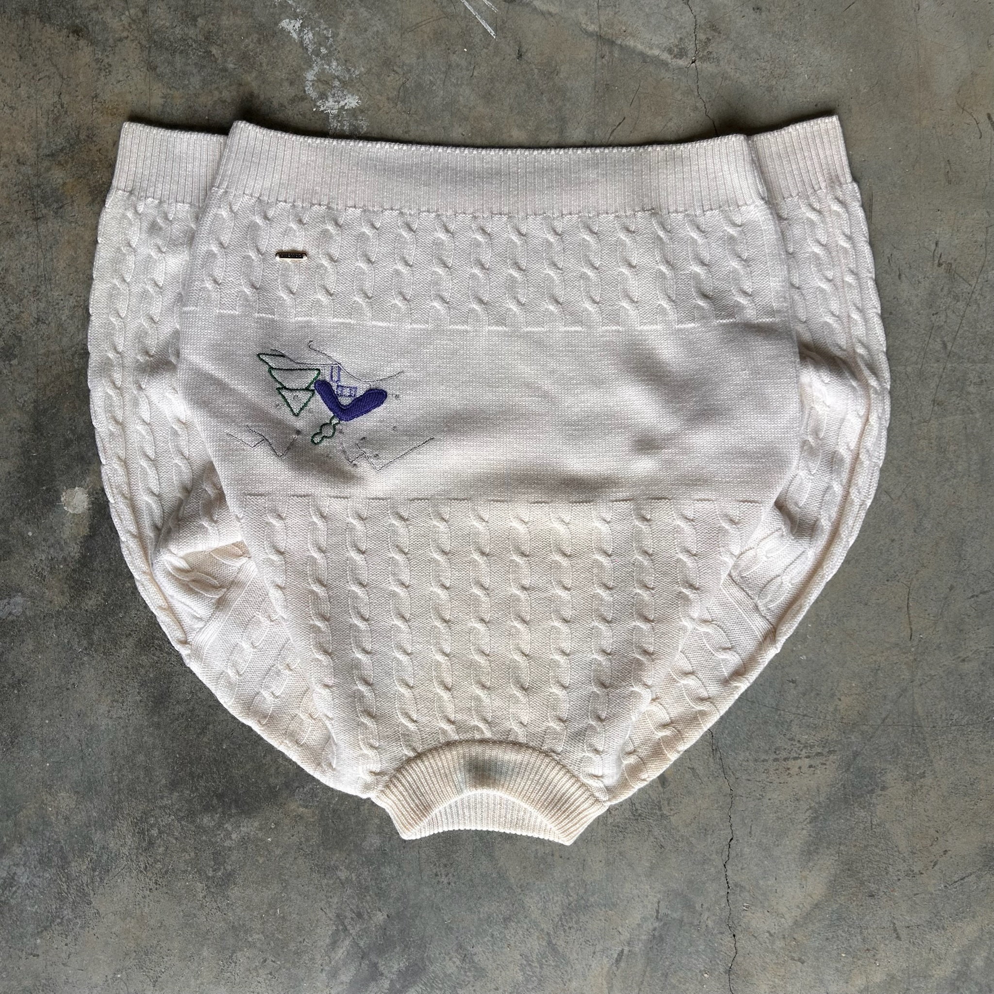 Vintage Boxy Sweater made in Italy (M)