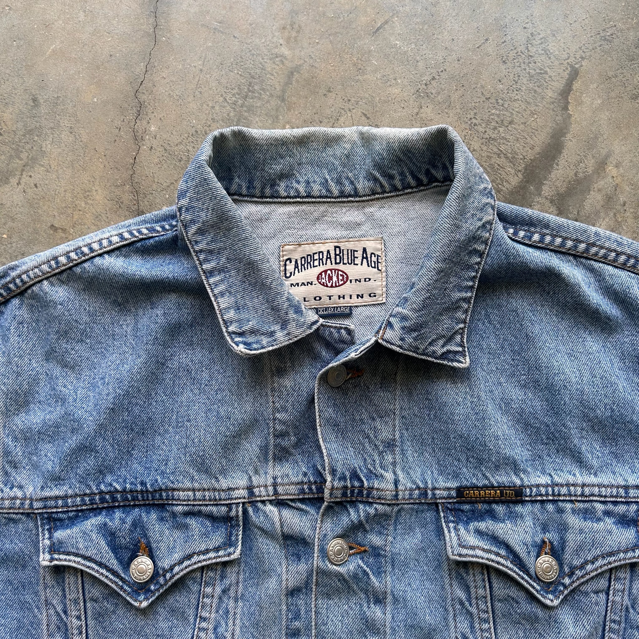 Carrera Denim Jacket made in Italy (XL)