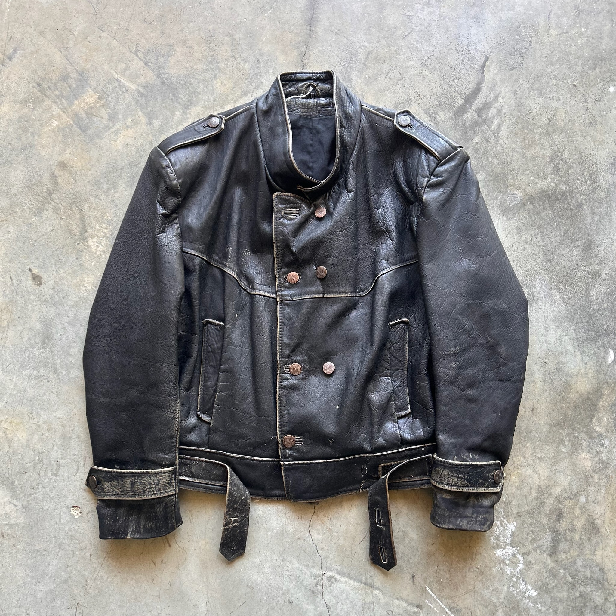 Vintage Leather Jacket (L)