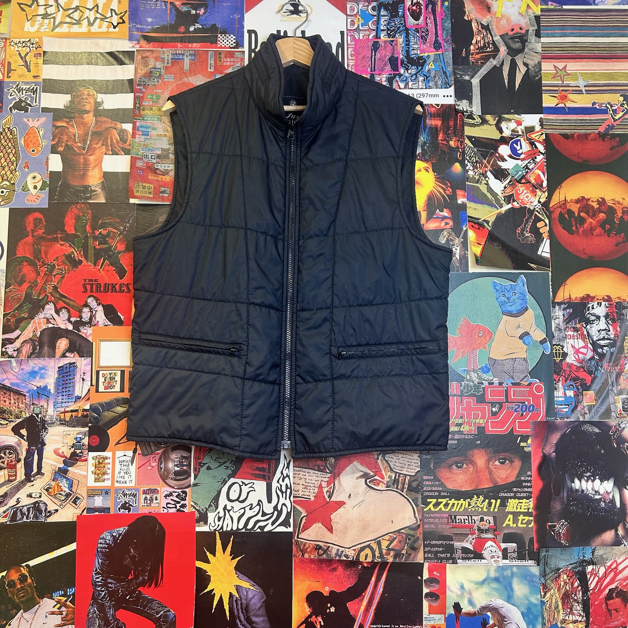 Vintage Fay Gilet made in ITaly (S)