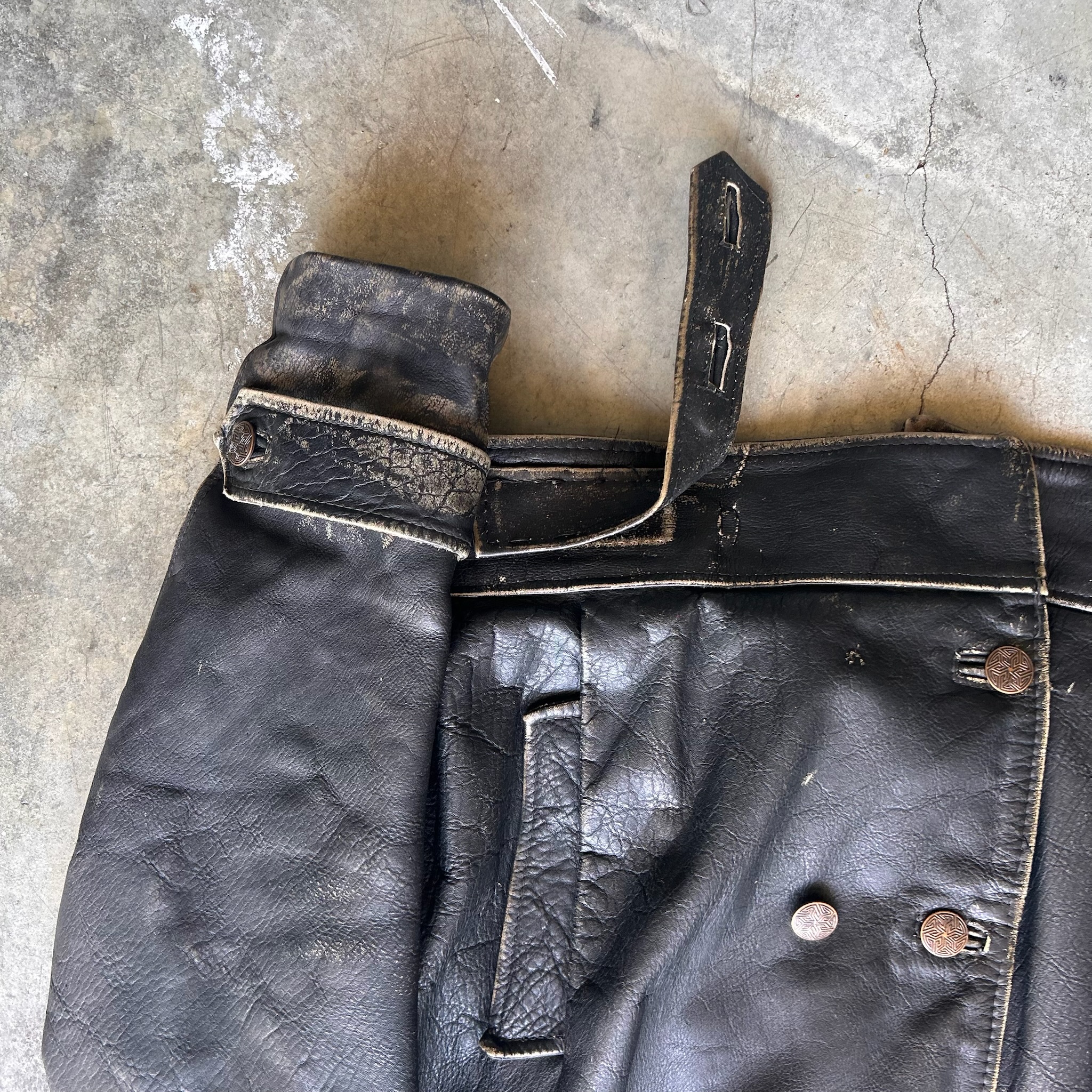 Vintage Leather Jacket (L)