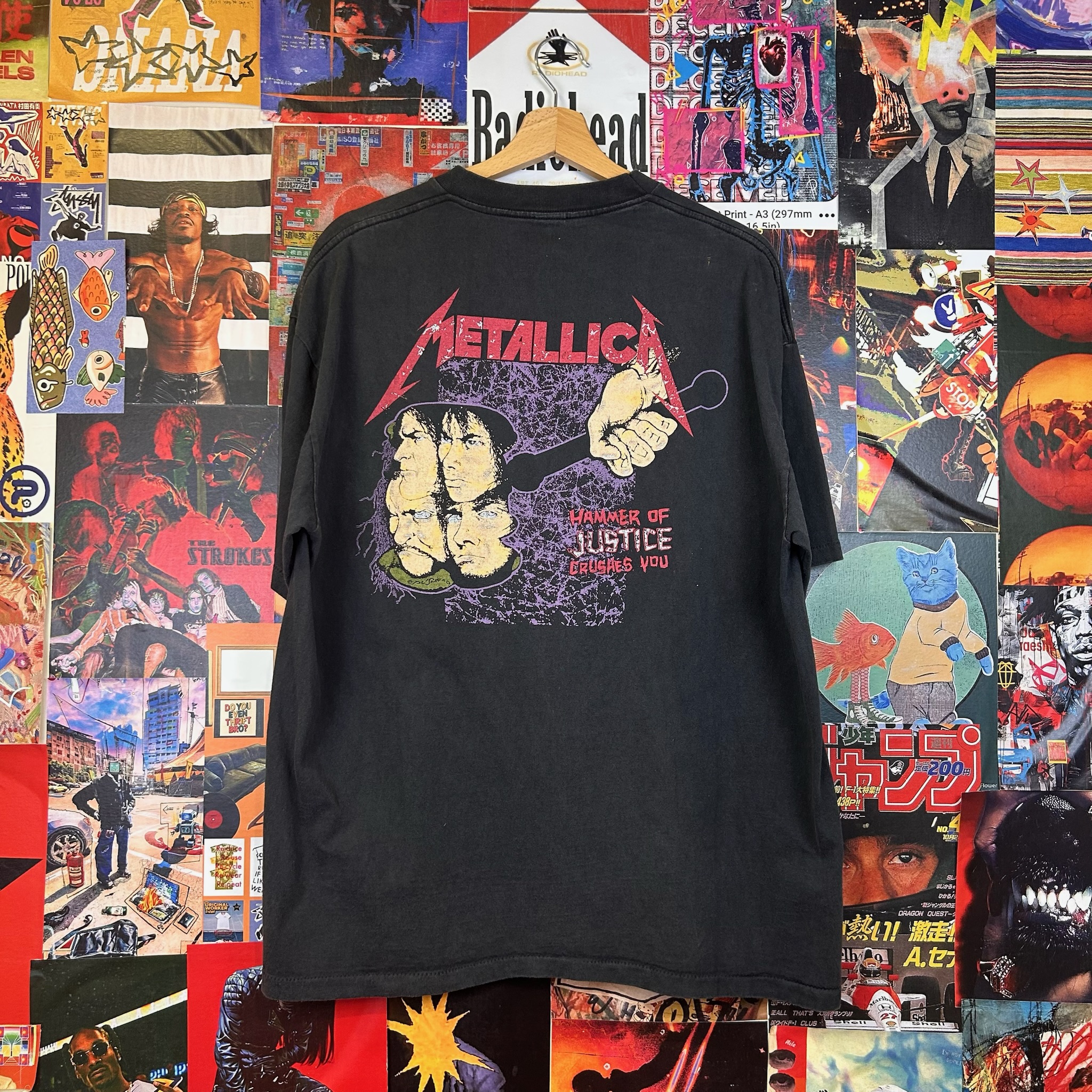 Vintage Metallica Single stitch (M)