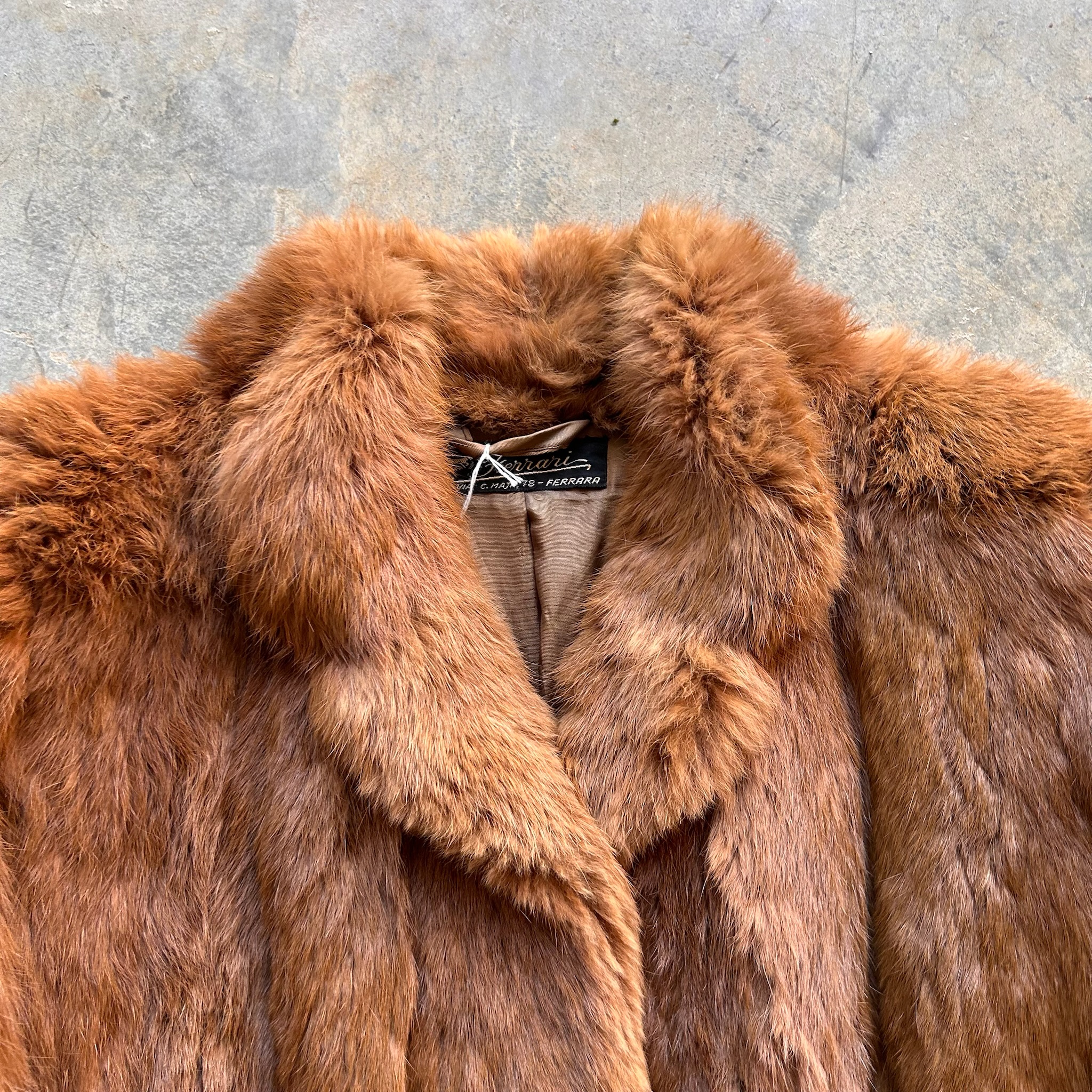 Vintage Fur Coat made in Italy (One size)