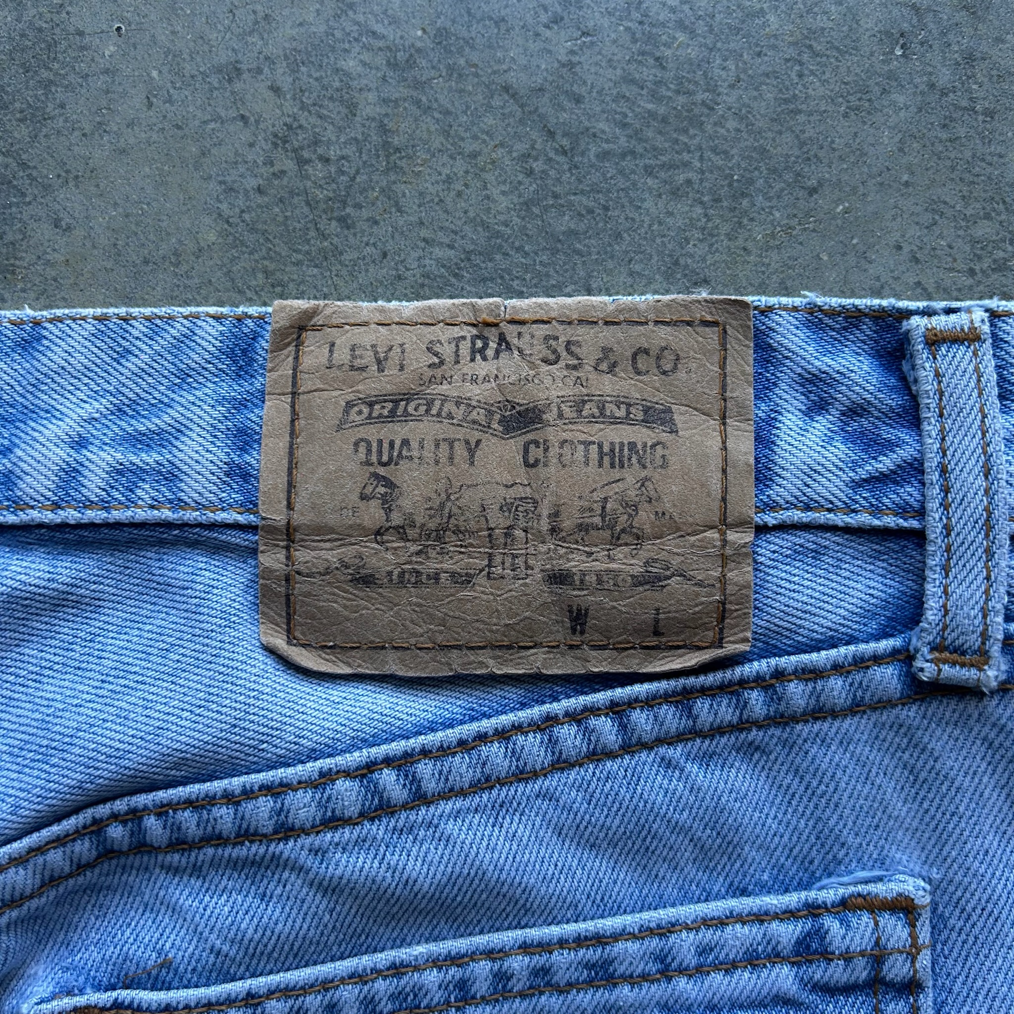 Levi's Orange Tab made in Italy (W32)