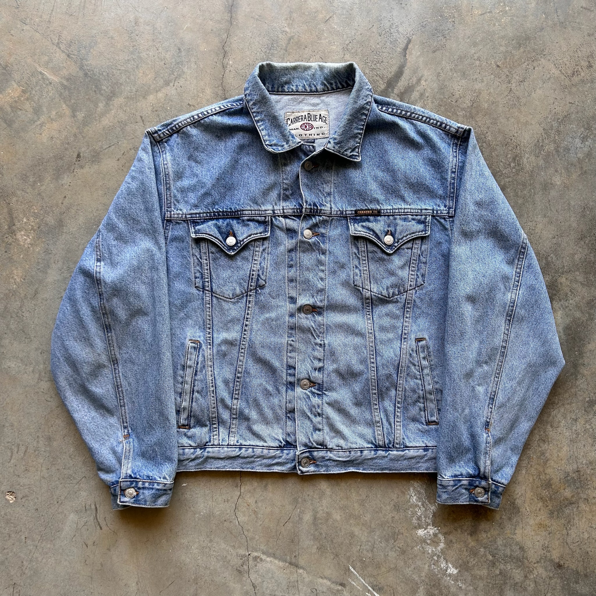 Carrera Denim Jacket made in Italy (XL)