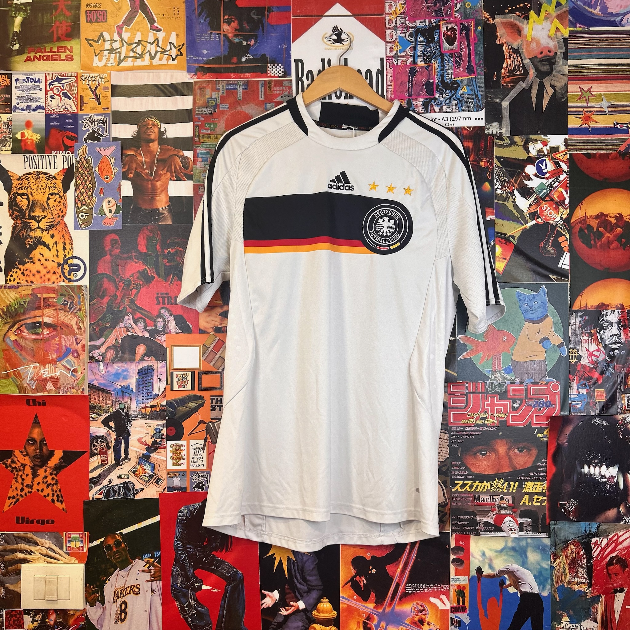 Vintage Germany Euro 2008 Tee (L)