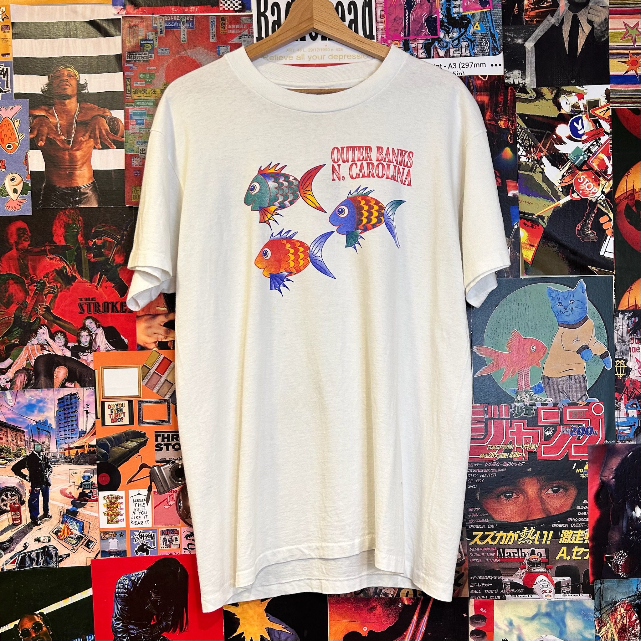 Vintage Graphic Tee (L)