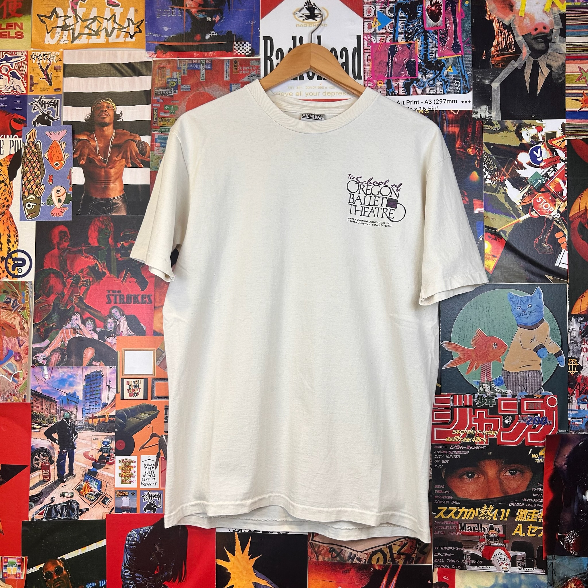 Vintage Single stitch Tee made in USA (L)