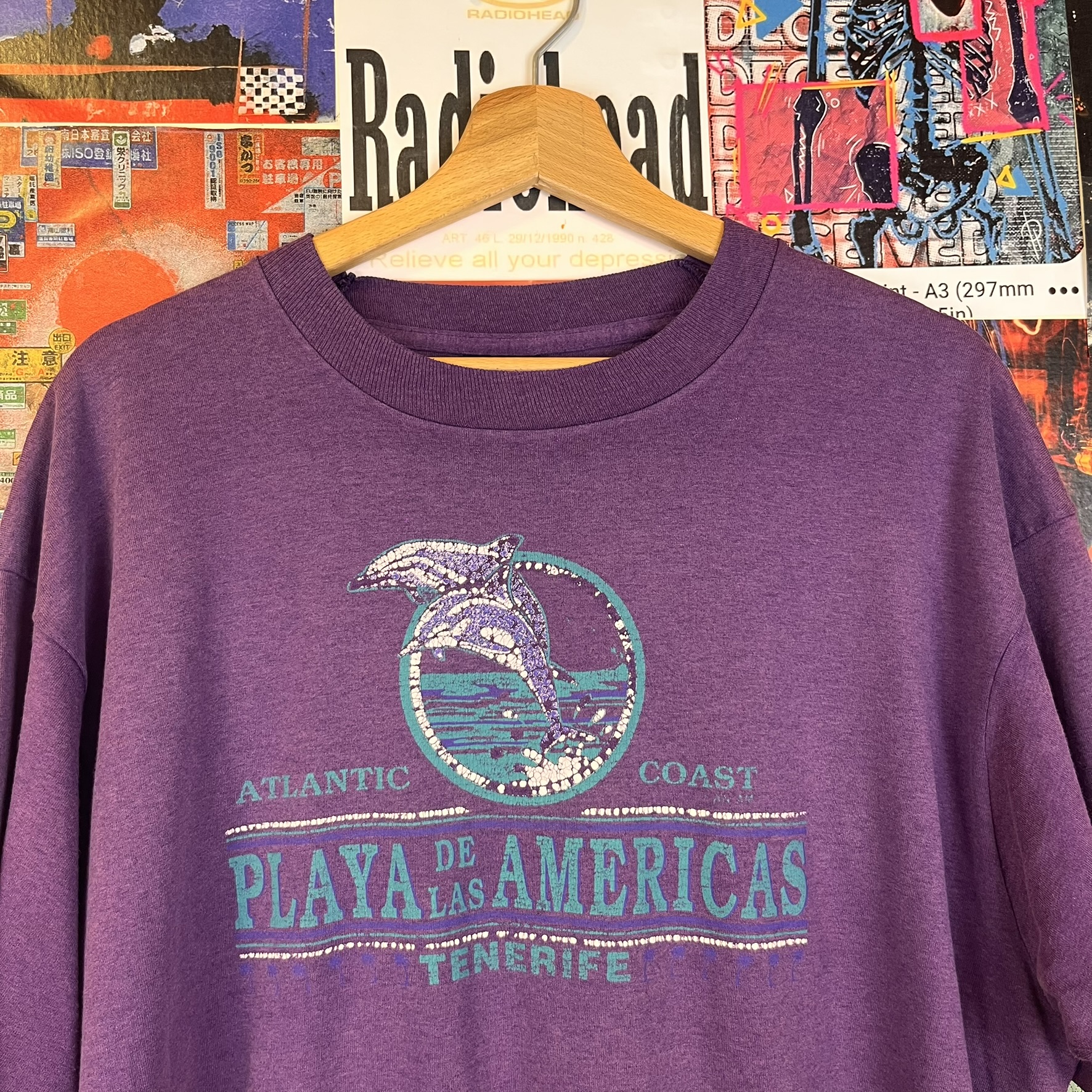 Vintage Single stitch Tee made in USA (XL)