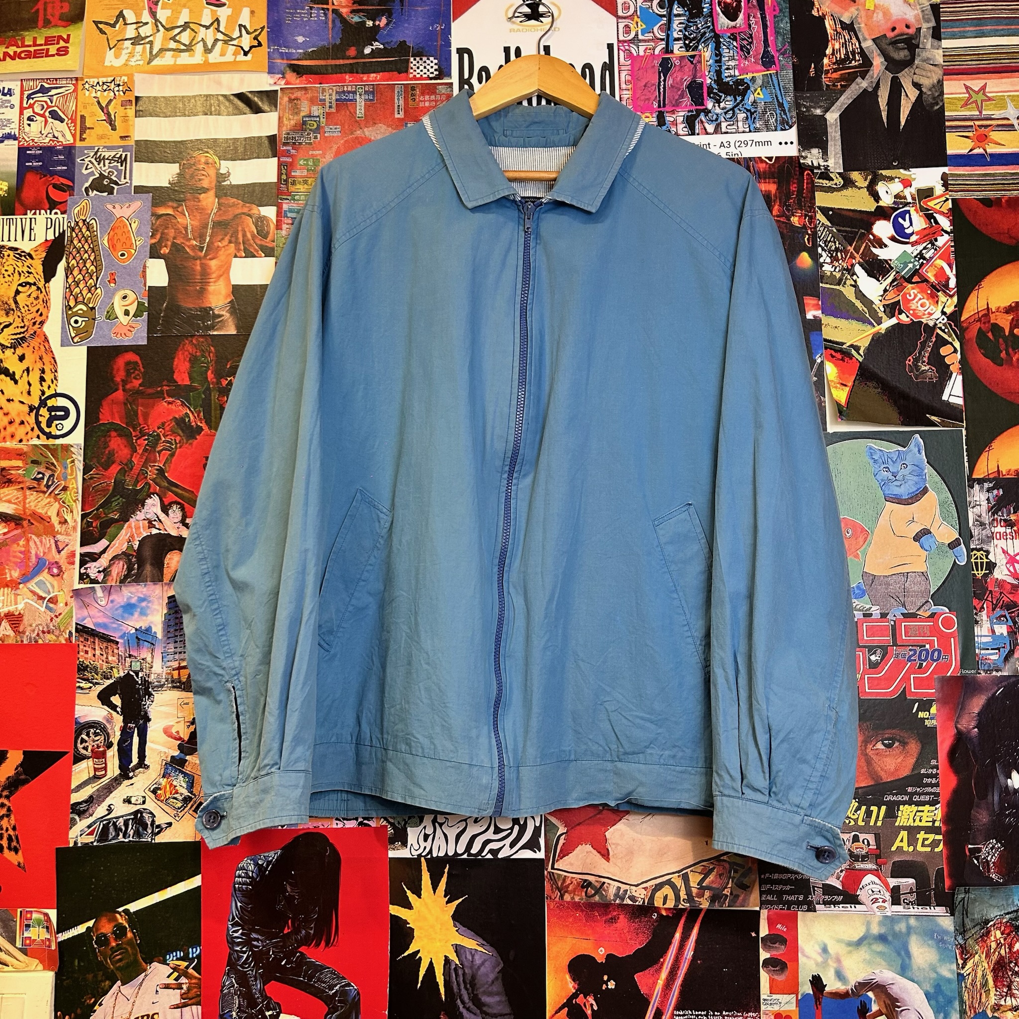 Vintage Burberrys' Coach Jacket made in England (C47)