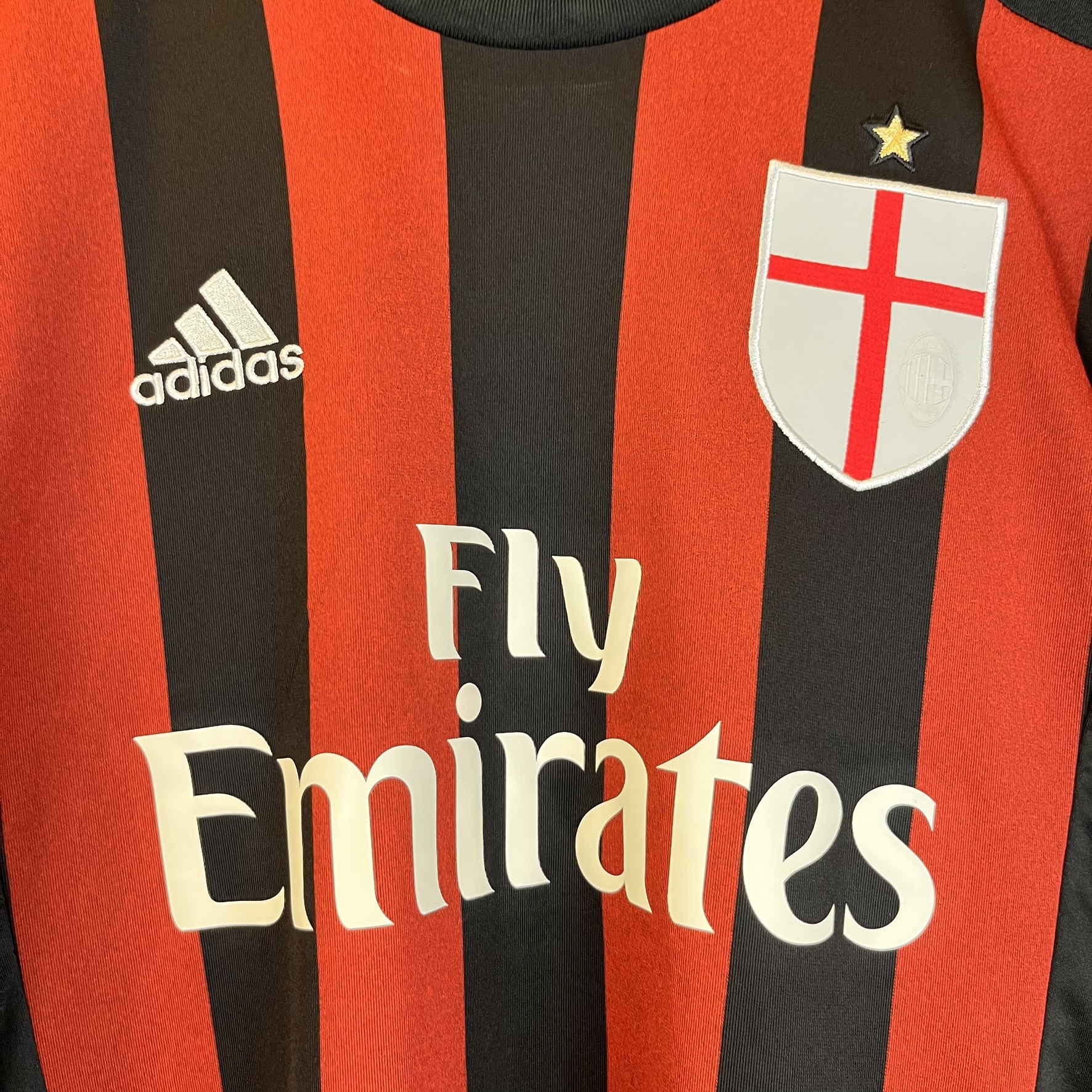 Vintage AC Milan Bonaventura 15/16 Tee (XL)