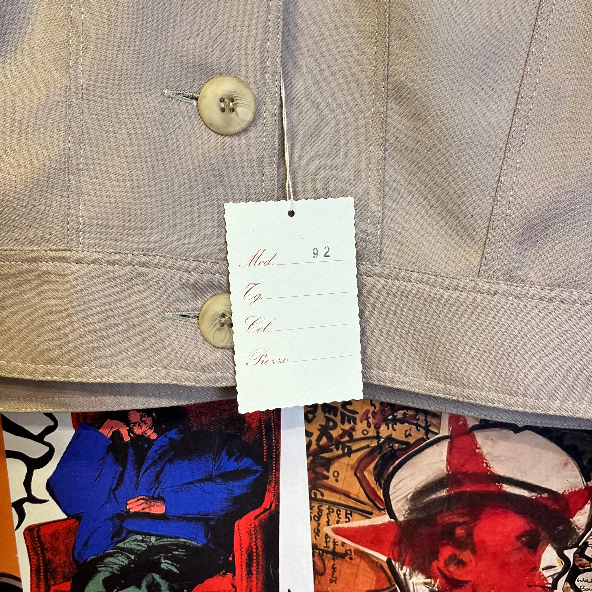 Vintage Cropped Jacket made in Italy (IT42)
