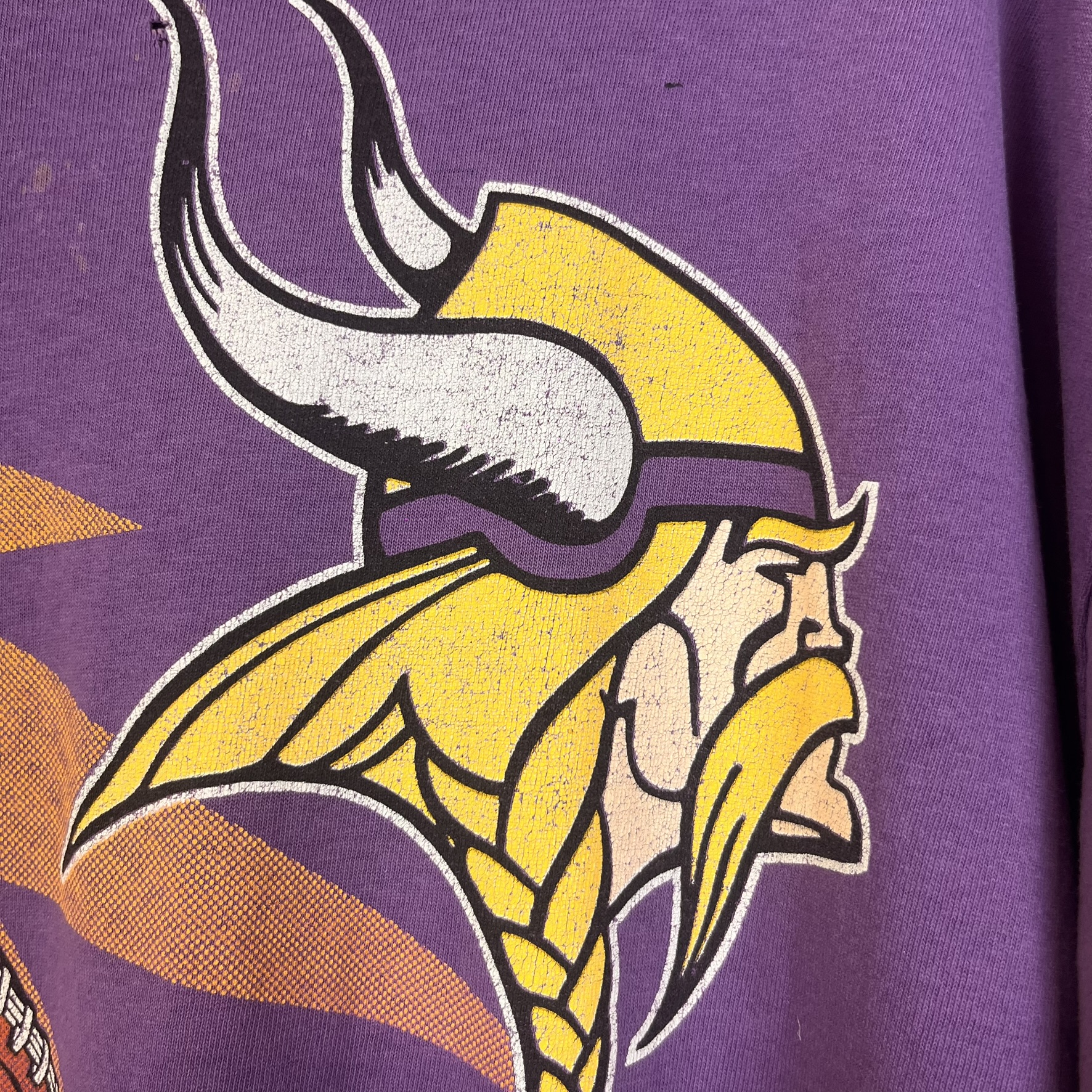 Vintage NFL Minnesota Vikings Single stitch Tee made in USA (XL)